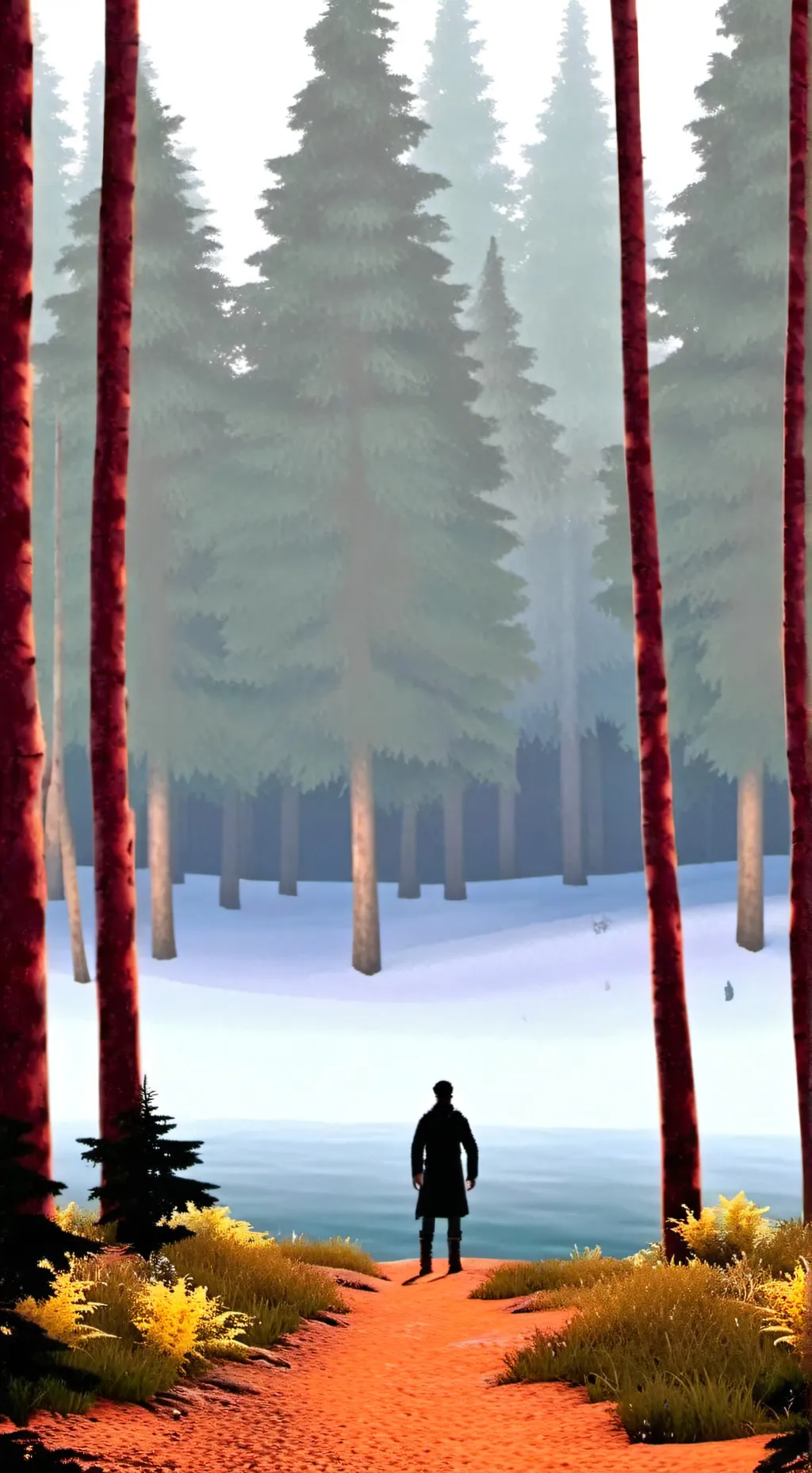 ai character: <3 background