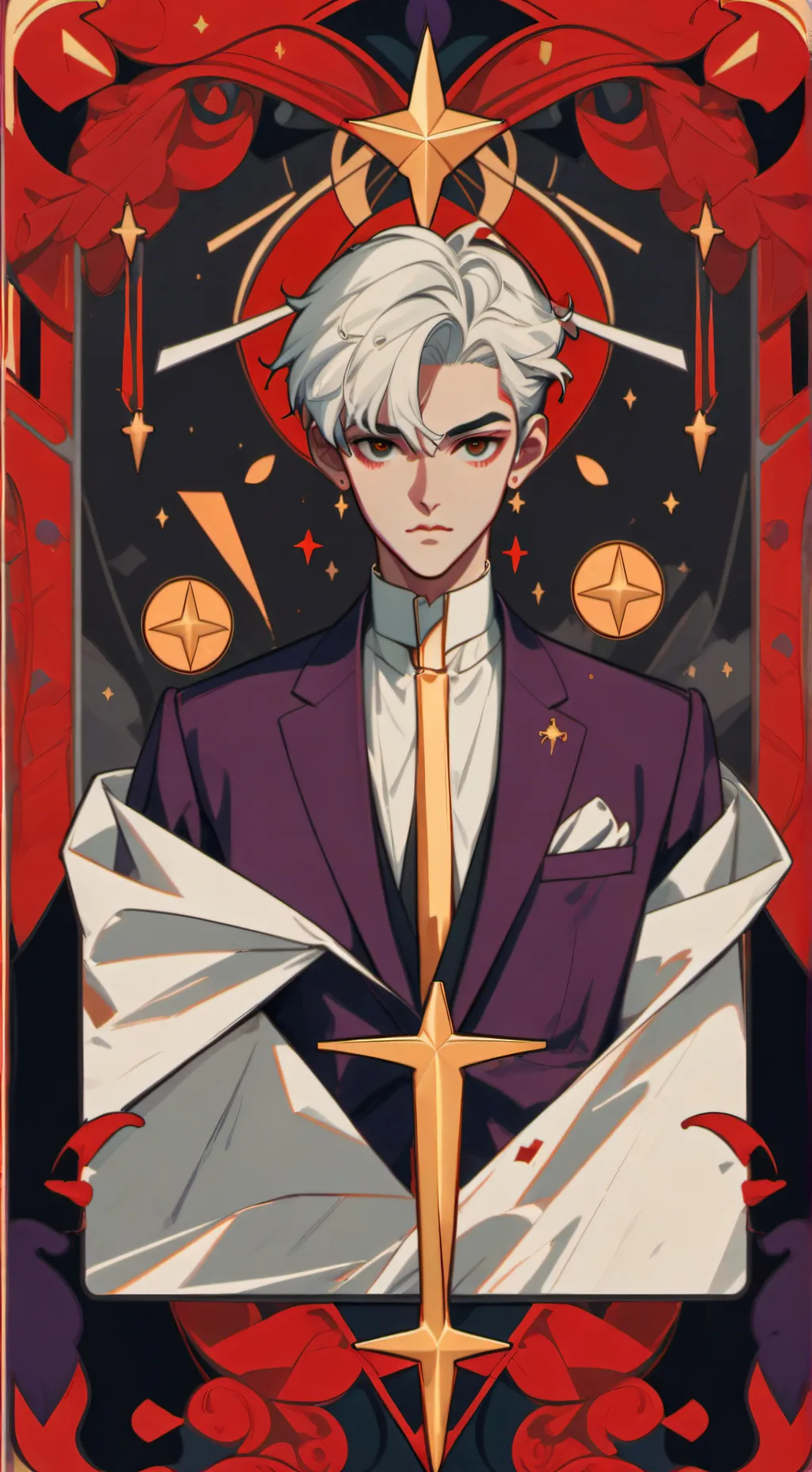 ai character: William afton  background