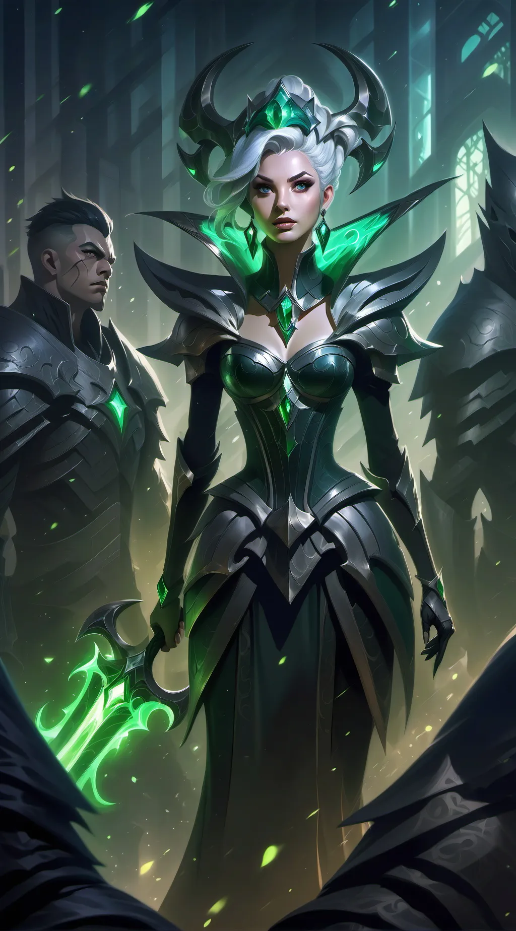 ai character: Zoey  background