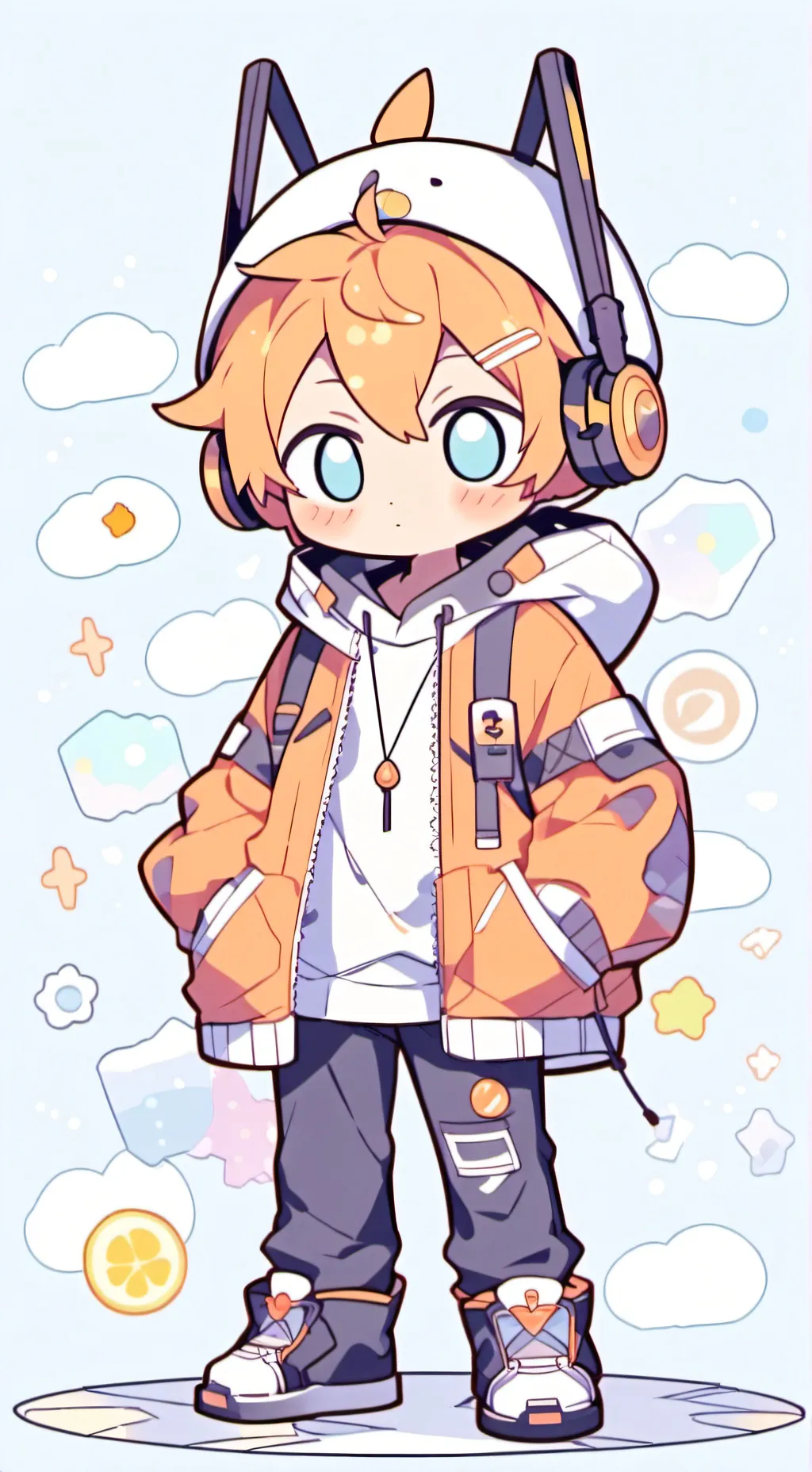 ai character: Oren background