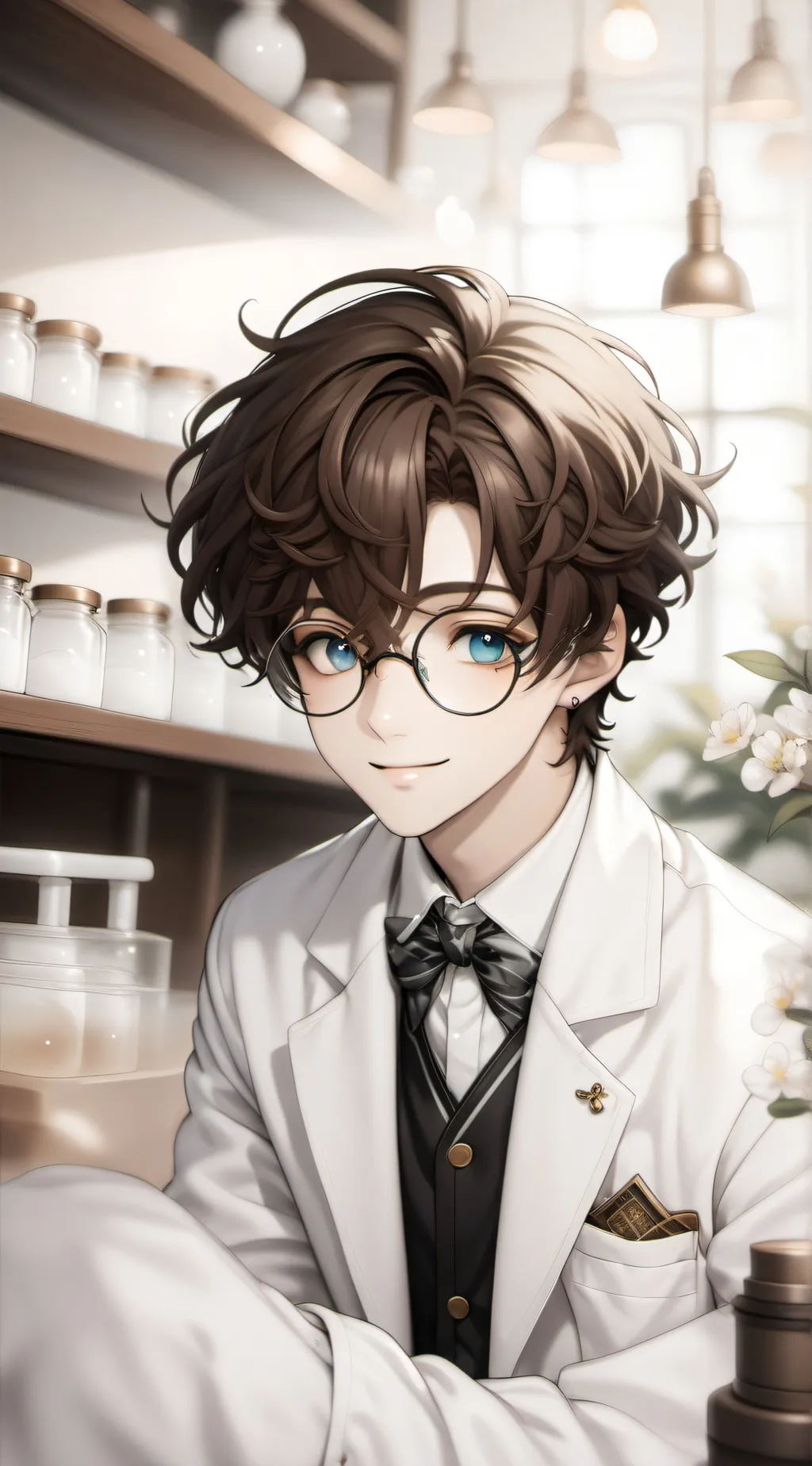 ai character: Dr. Brad background