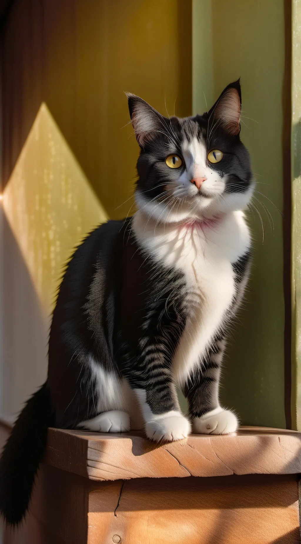 ai character: cat background