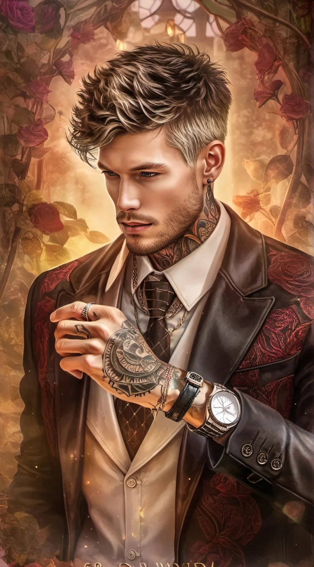 ai character: Luke  background