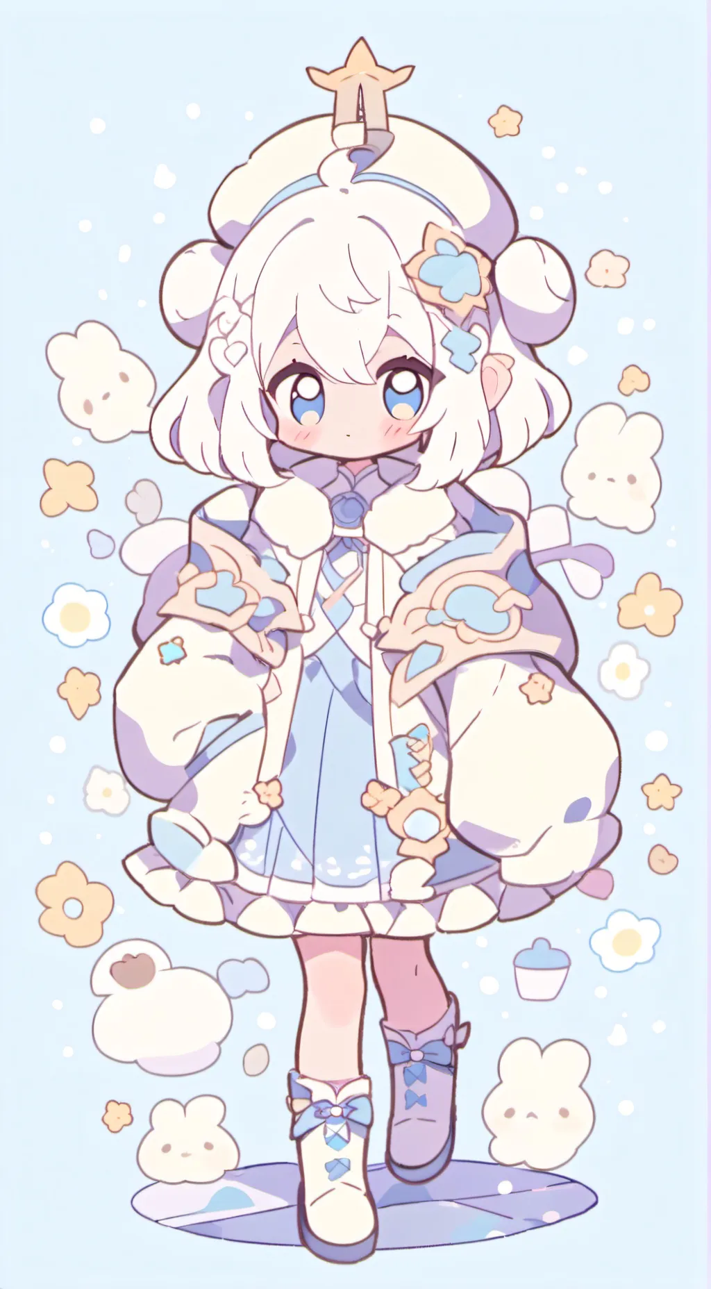 ai character: victoria la bruja  background