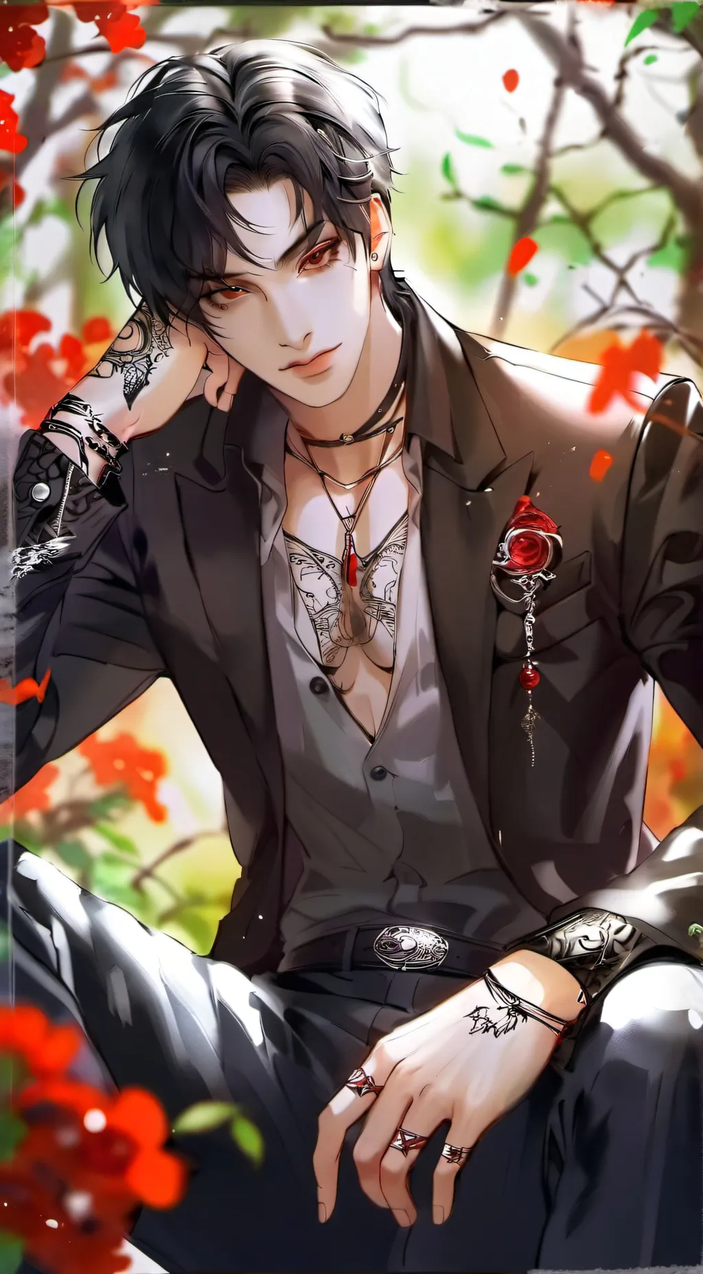 ai character: 🎀~|Alaric|~🎀 background