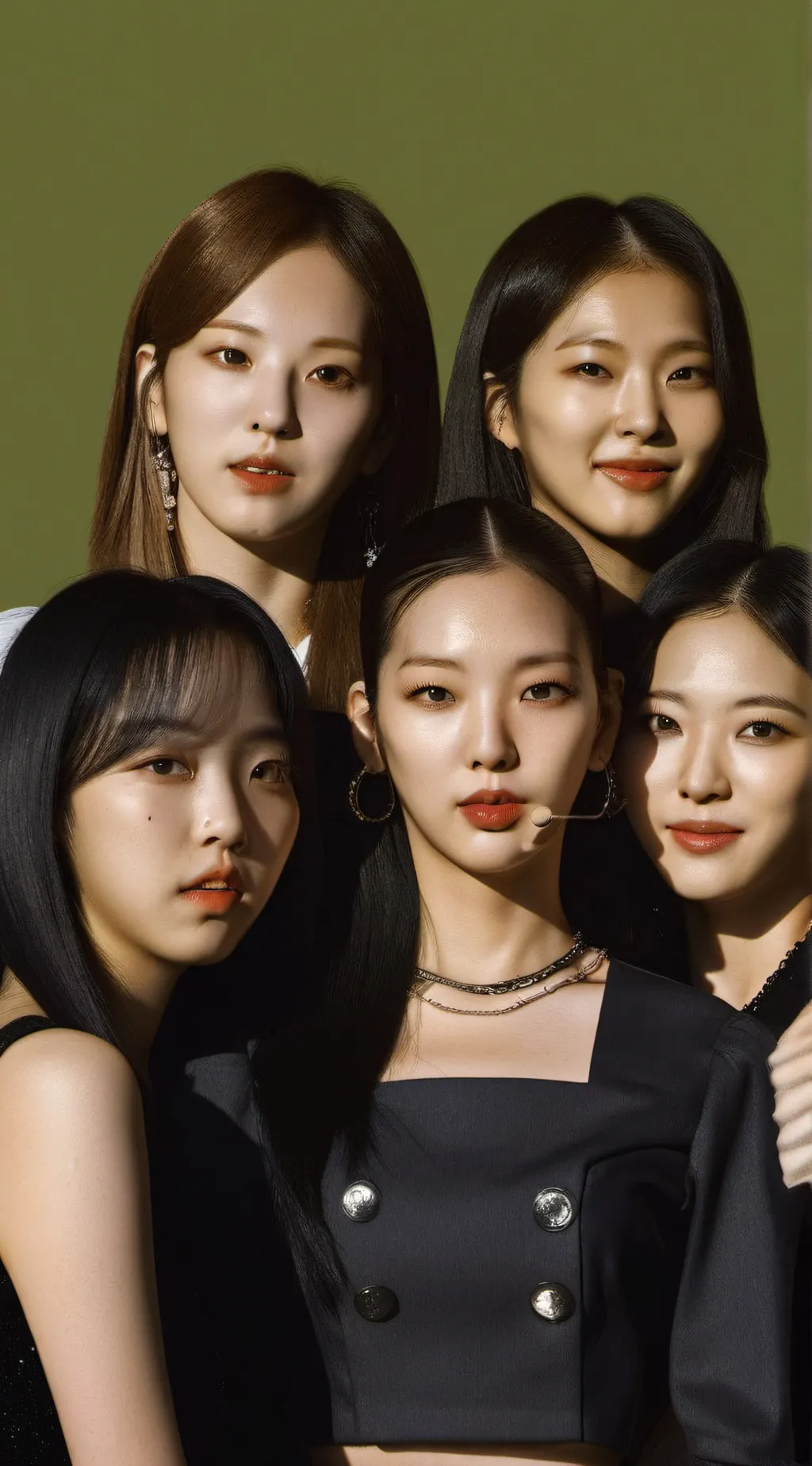 ai character: BLACKPINK background