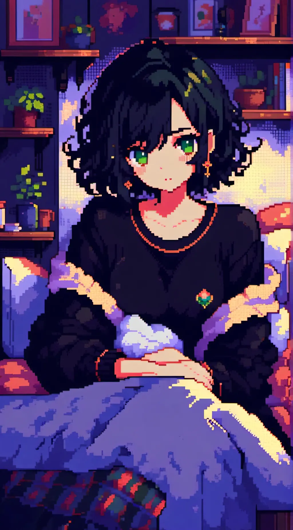 ai character: Maddie background