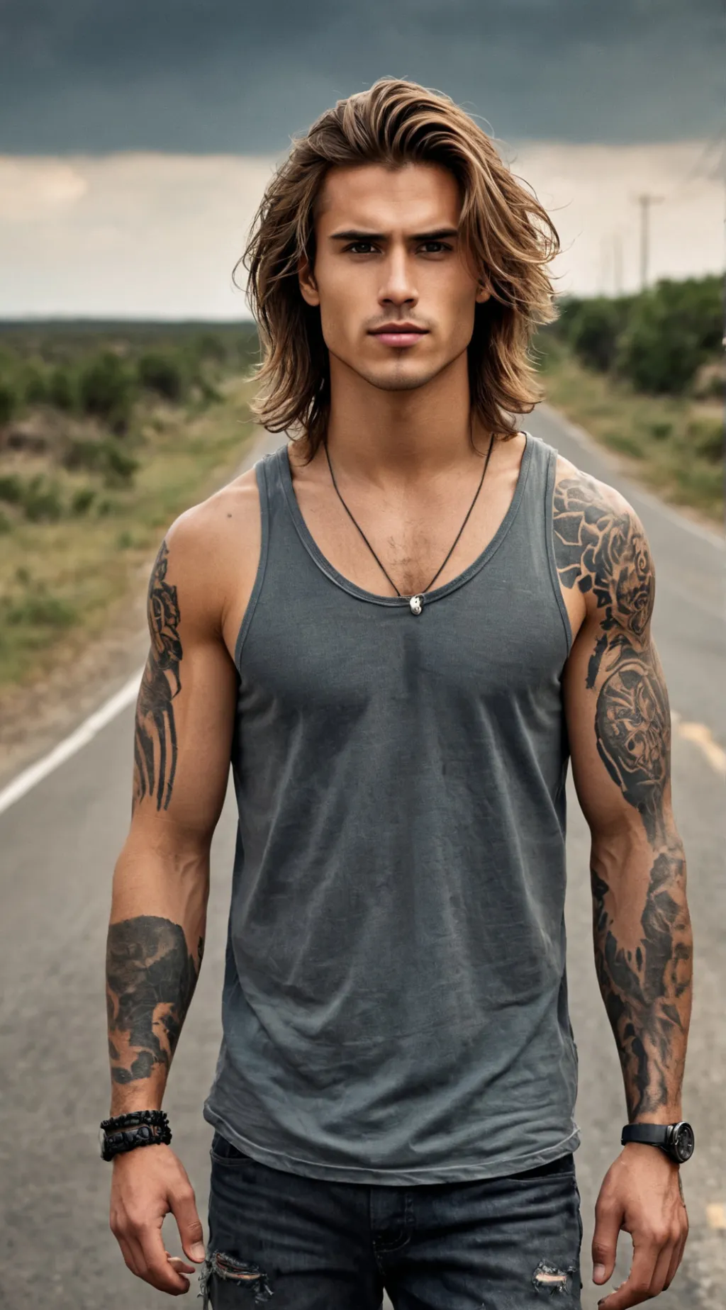 ai character: Max background