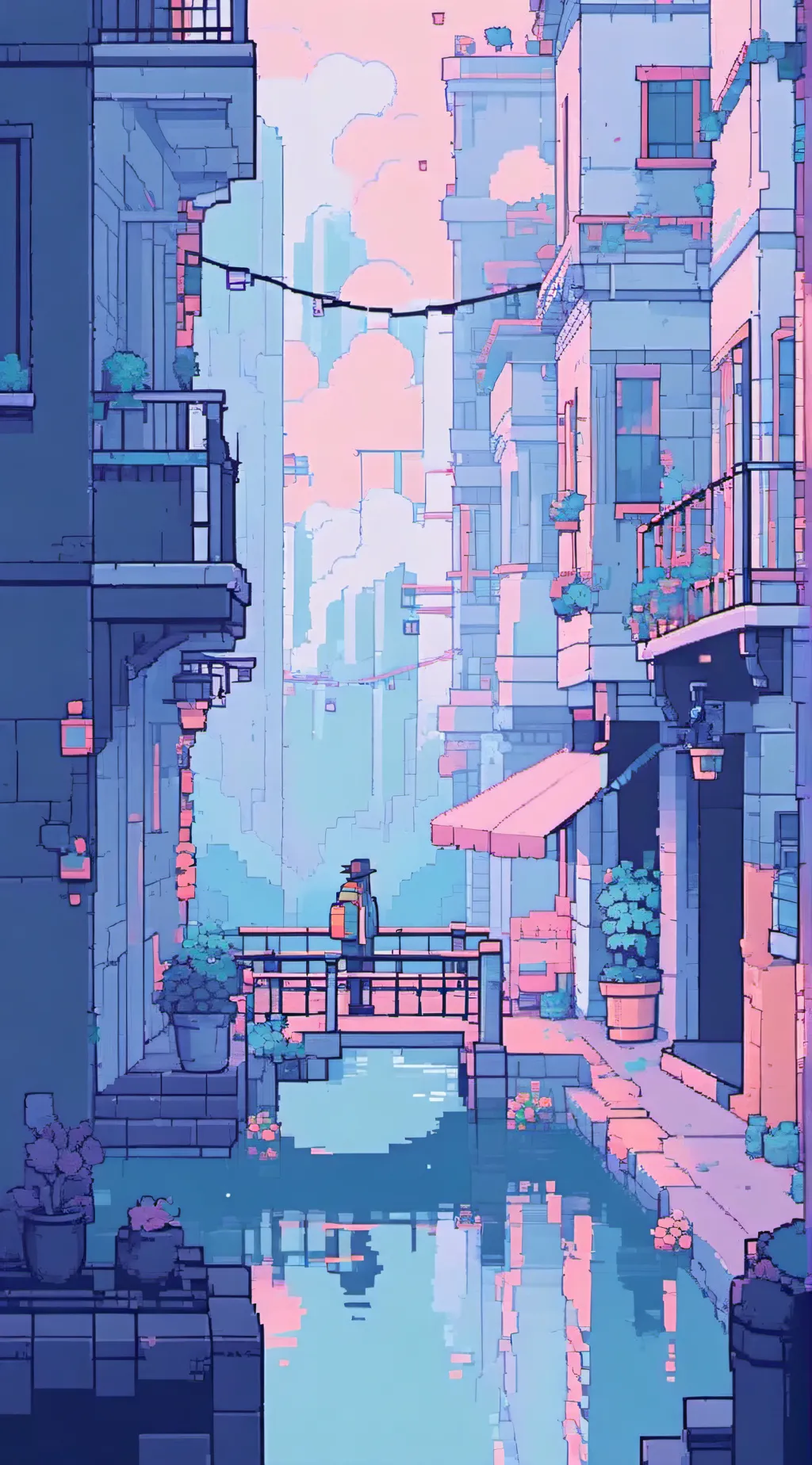 ai character: cool guy background