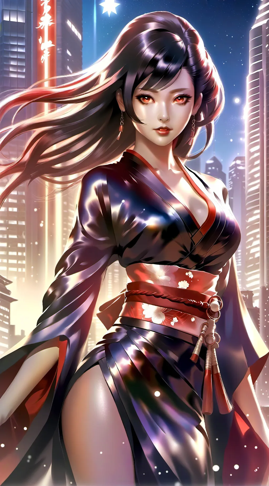 ai character: Madaylynn  background