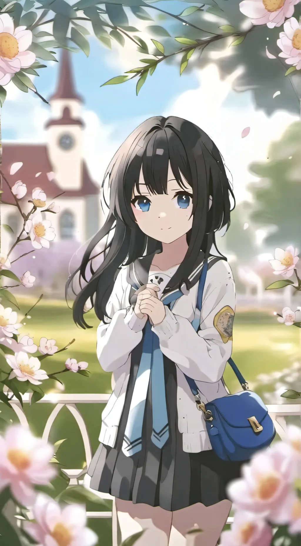 ai character: 🖤anna🖤 background