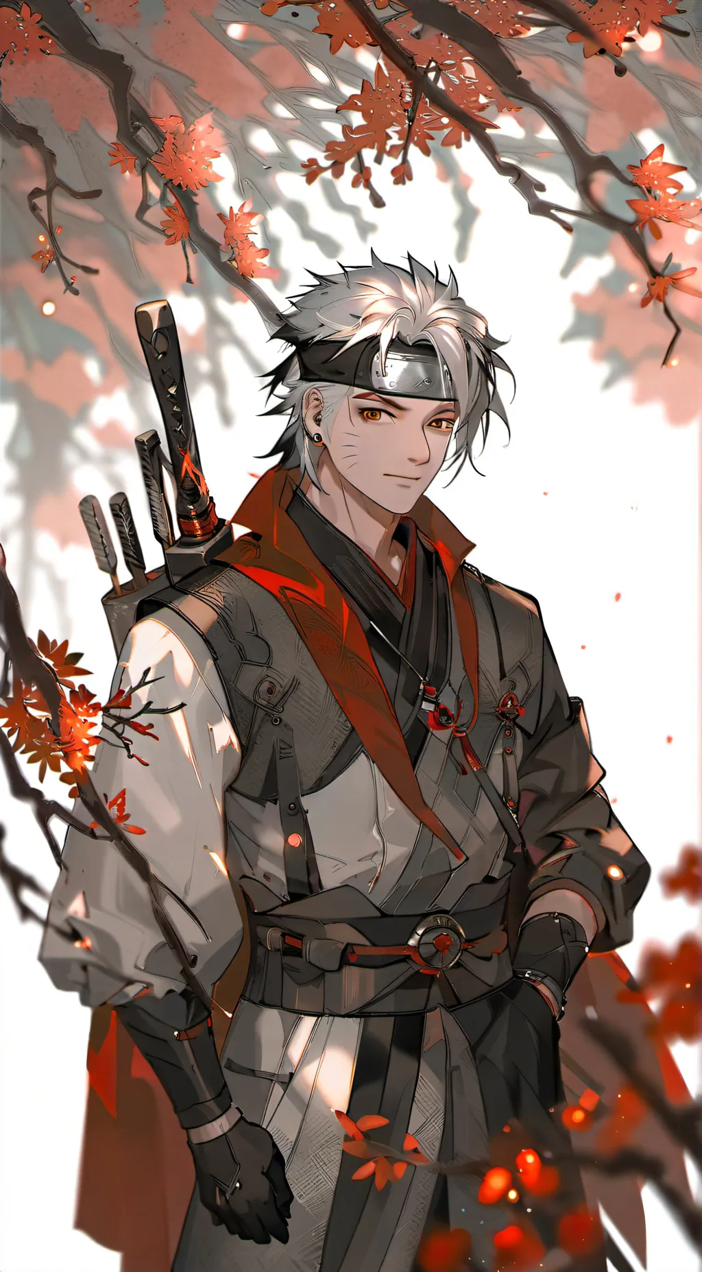 ai character: Silent Yearning background