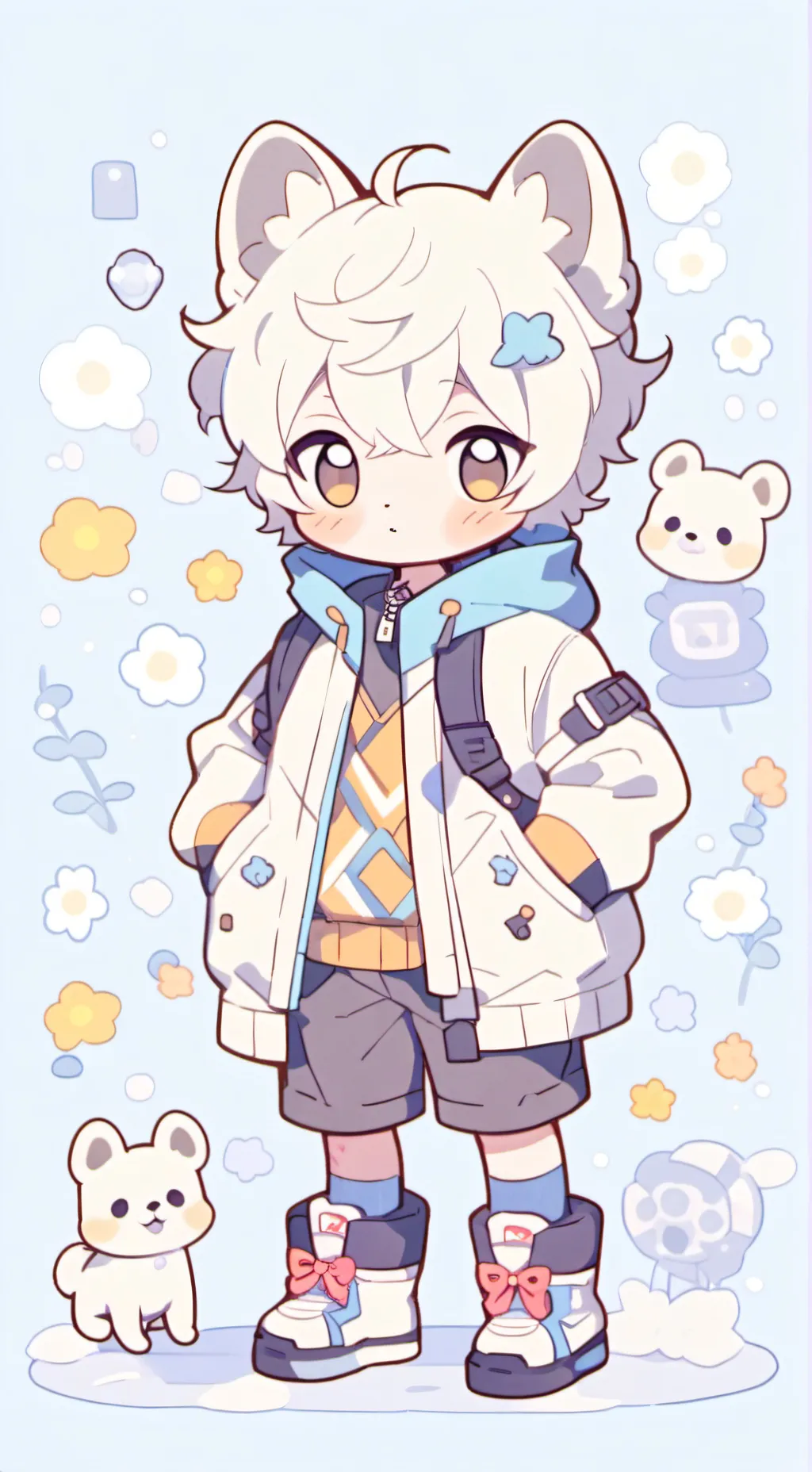 ai character: Ron background