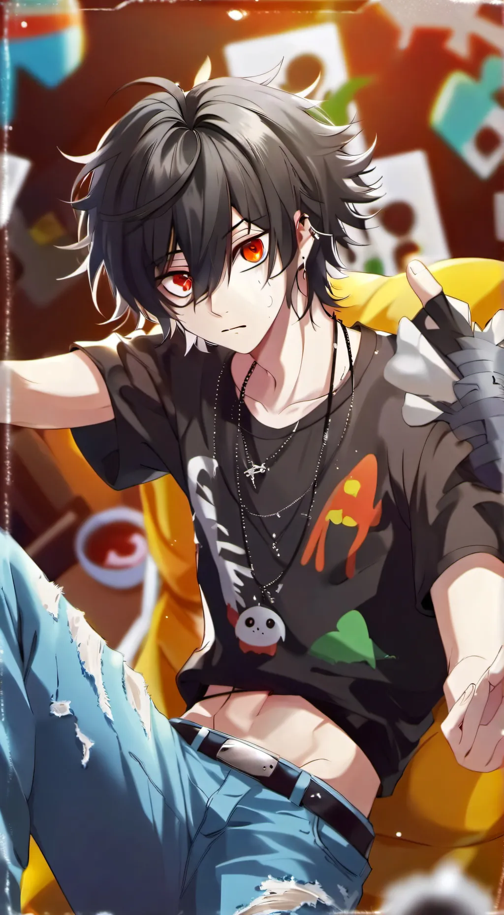 ai character: Alexander  background