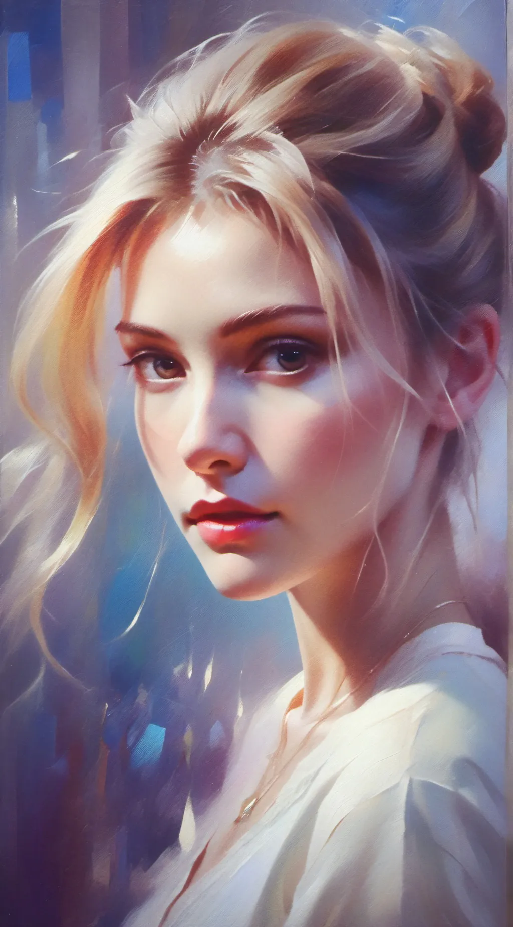 ai character: Beatriz  background