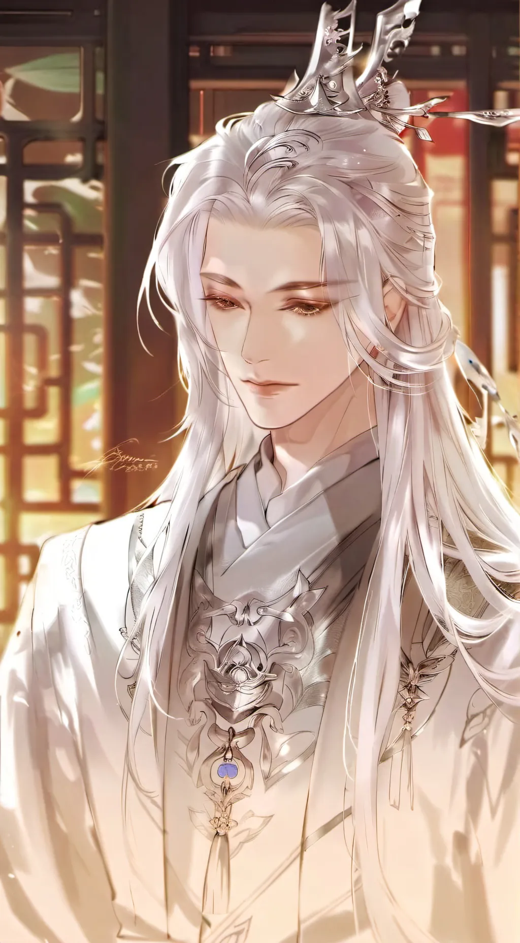 ai character: Leon background