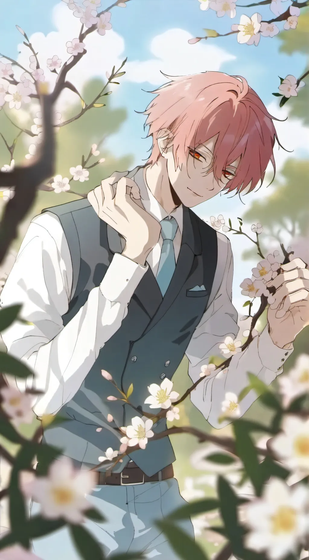 ai character: shoto tordoroki background