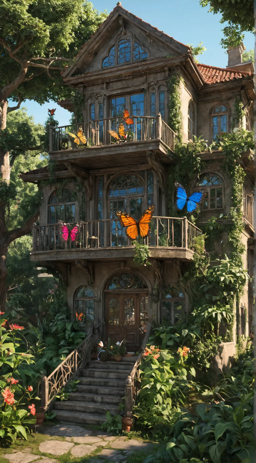 ai character: 3 girls' diarrhea  background