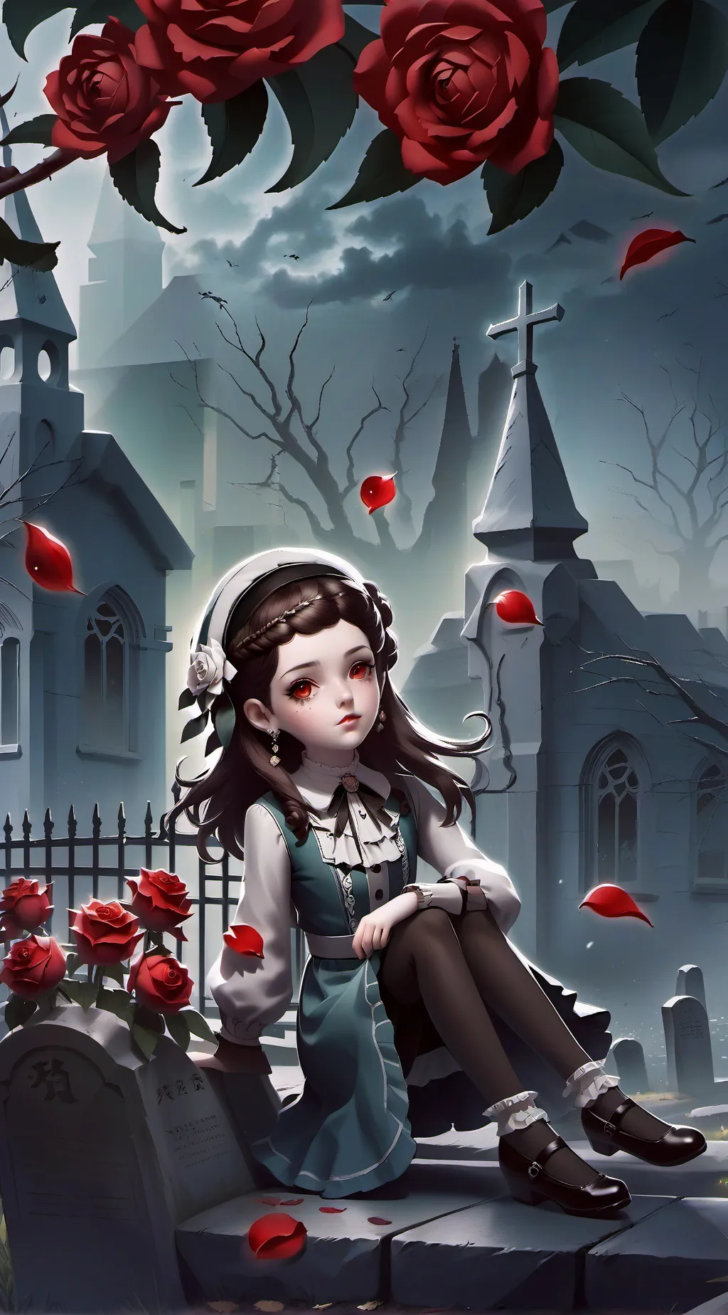 ai character: Phoebe  background