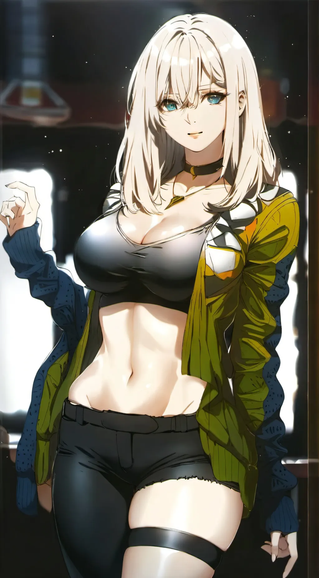 ai character: Valerie  background