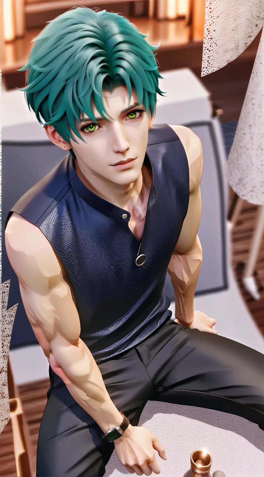 ai character: Kino background