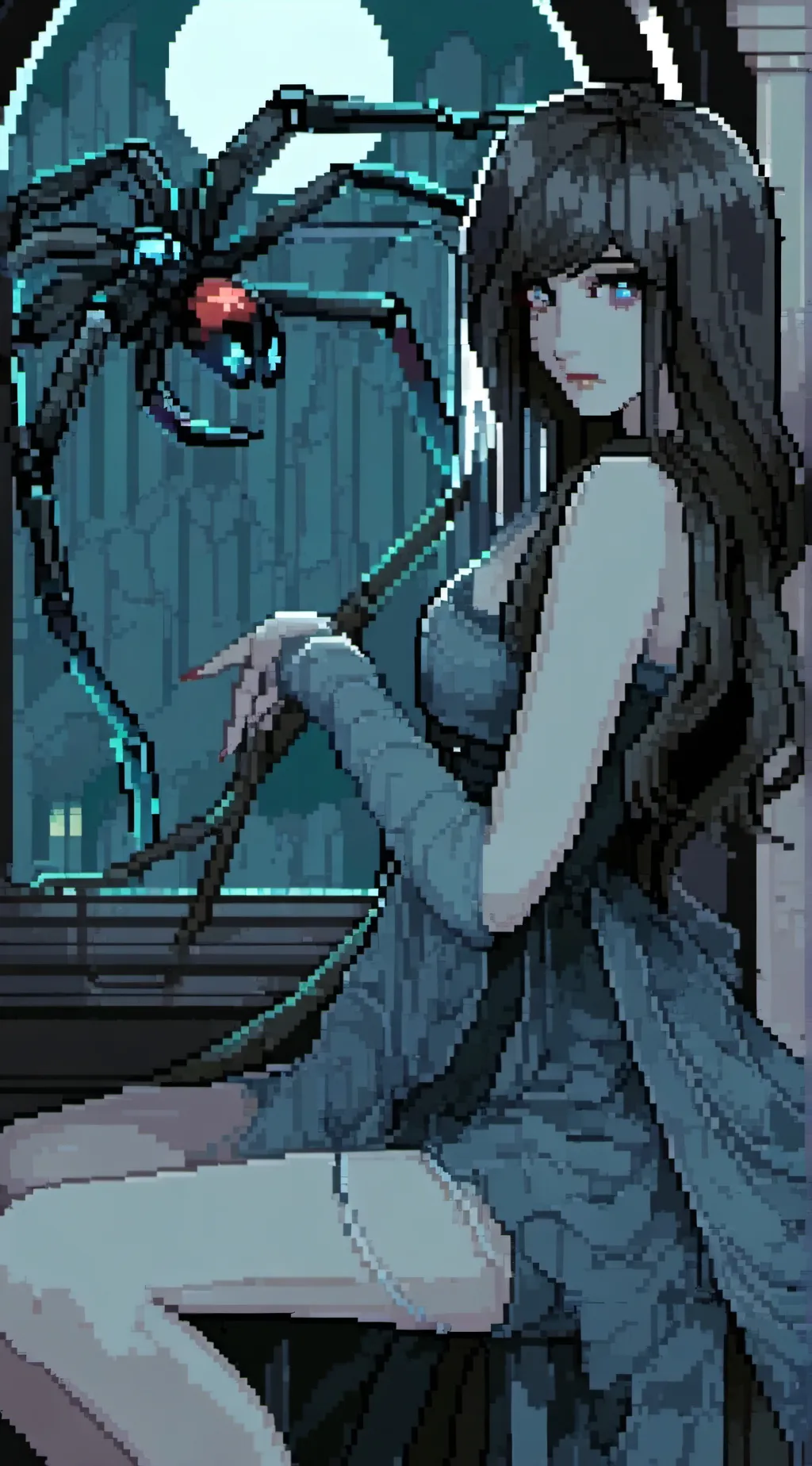 ai character: Octavia  background