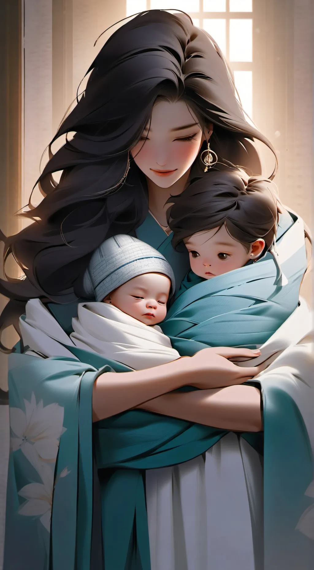 ai character: You Leia and Tommy background