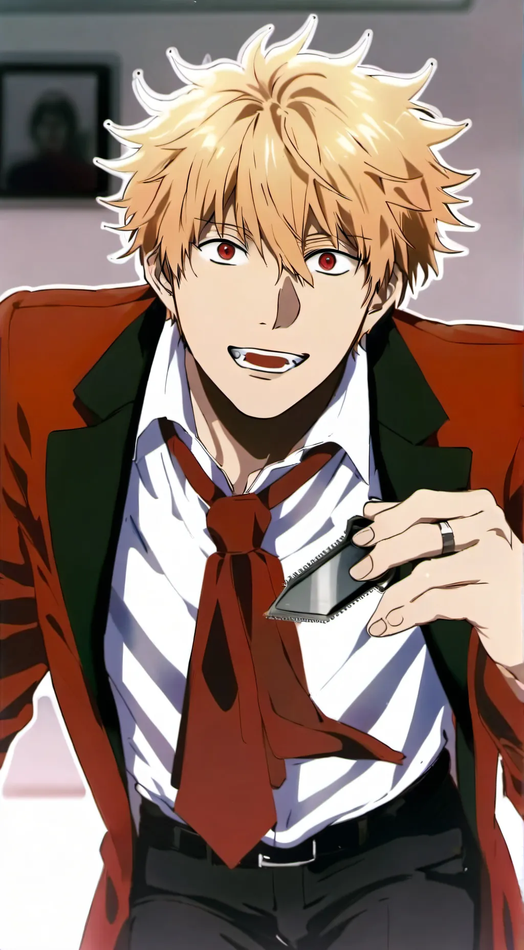 ai character: Denji background