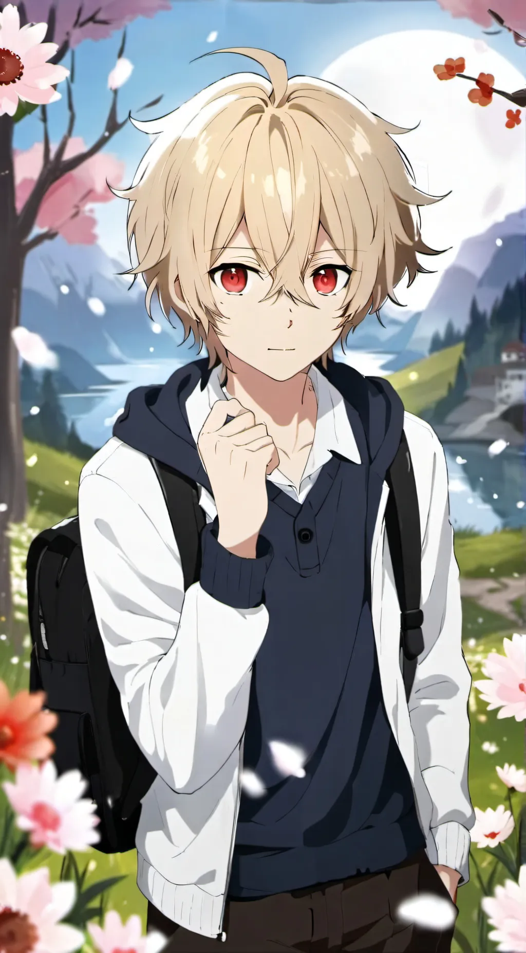 ai character: Deku background