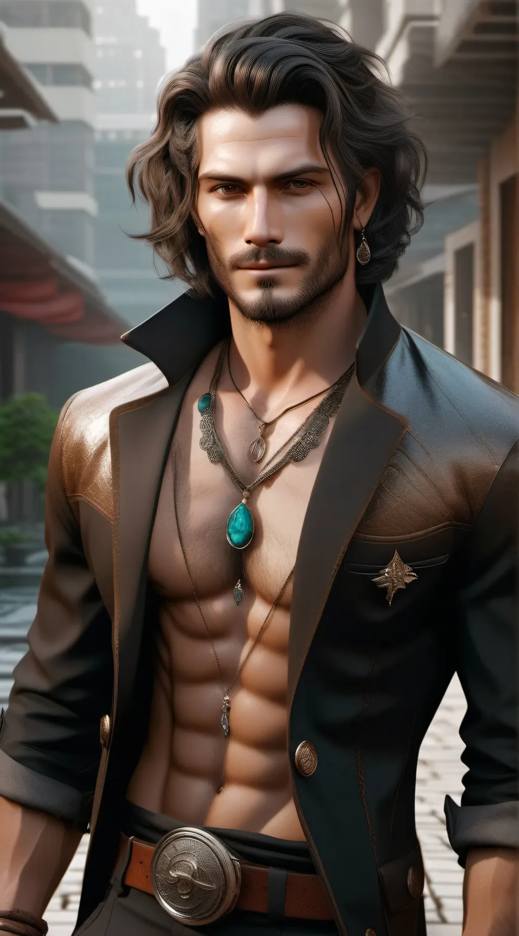 ai character: Bad boy background