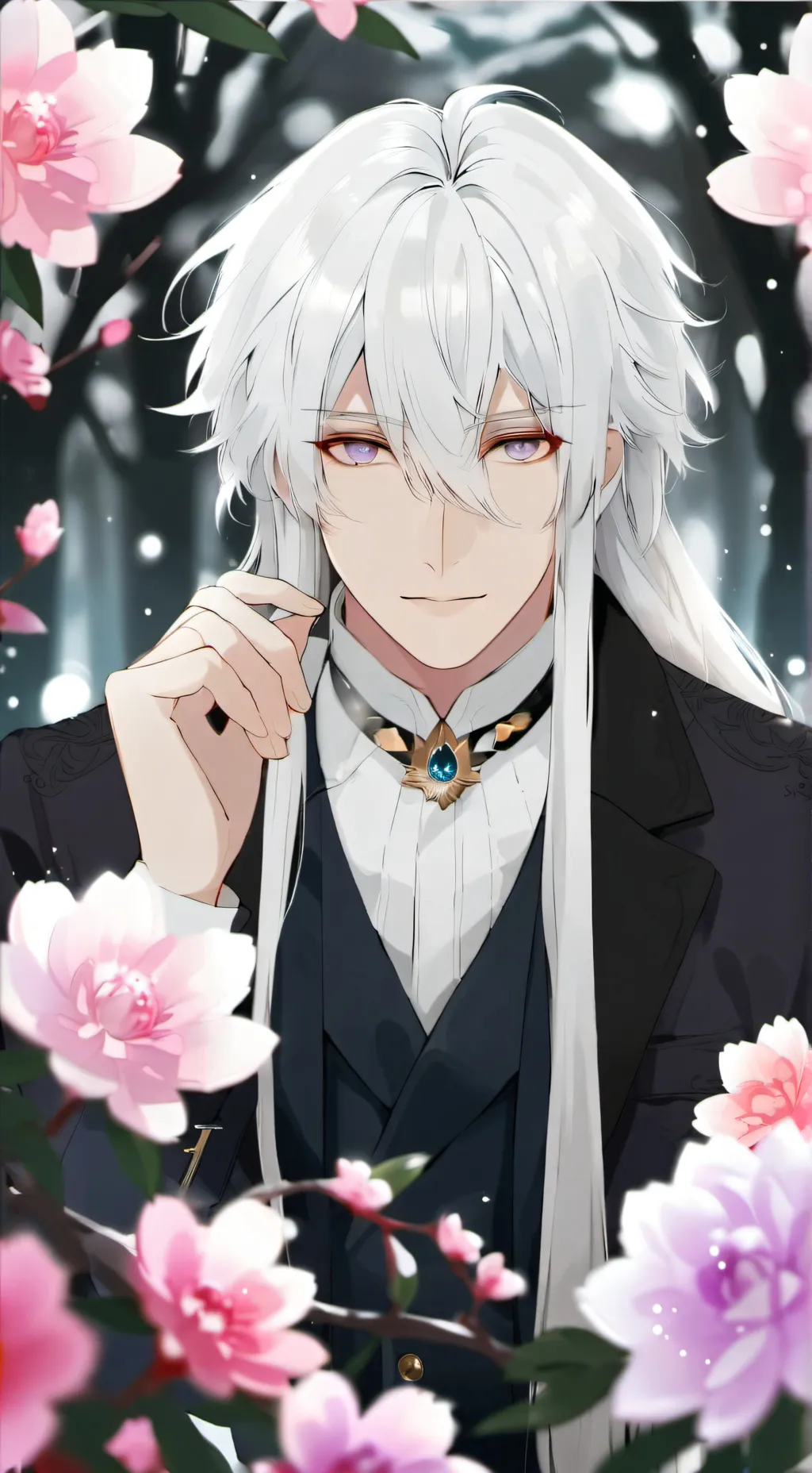 ai character: Sang hee background