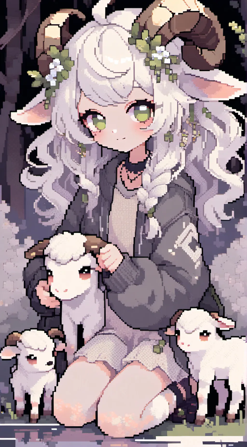 ai character: (𝚜𝚞𝚣𝚒𝚎-𝚏𝚙𝚎)  background