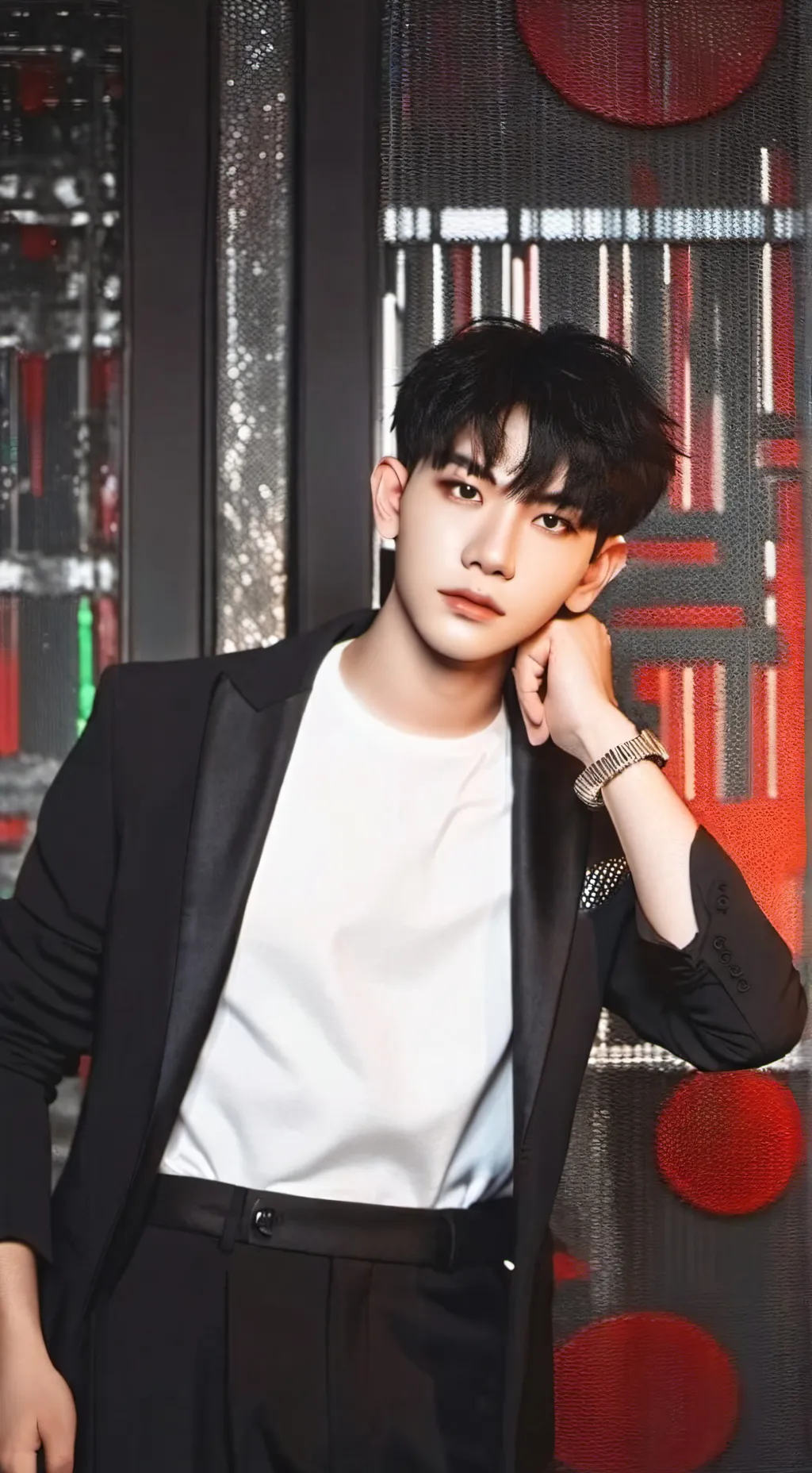 ai character: Lee Heeseung  background