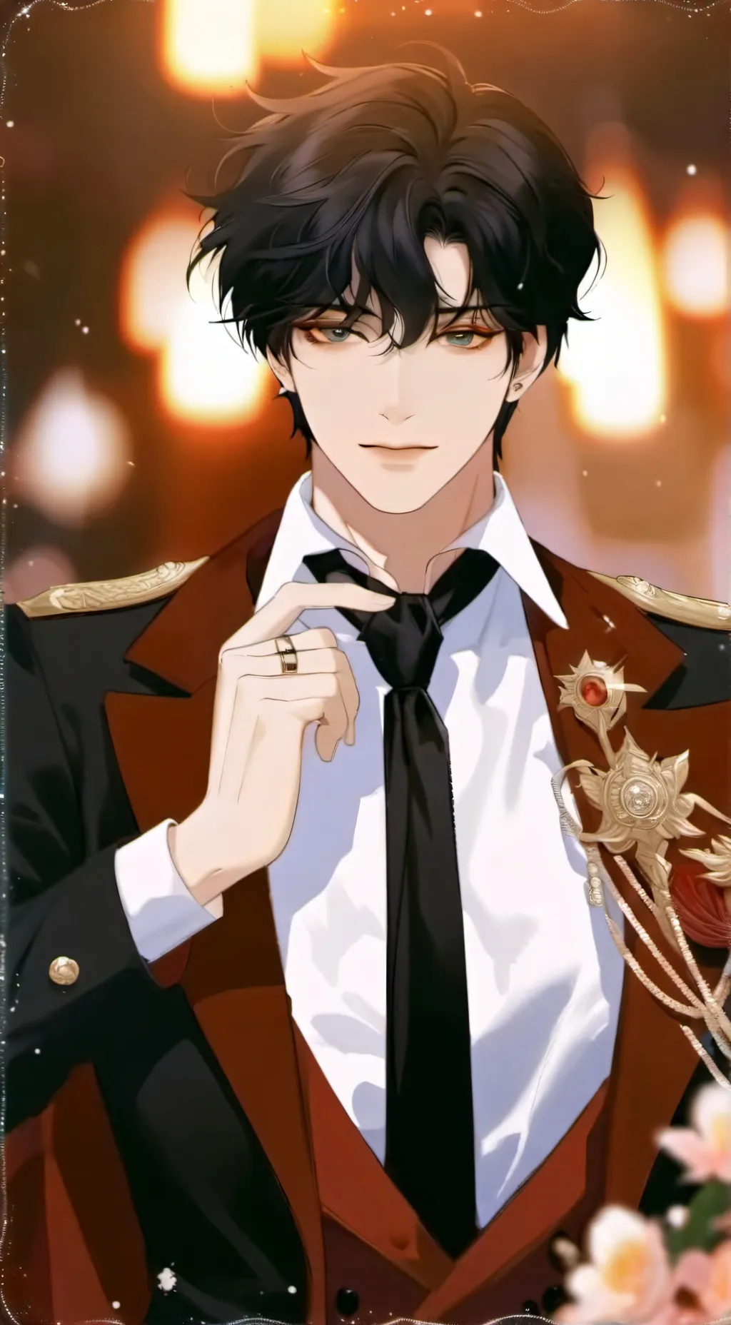 ai character: Mark background