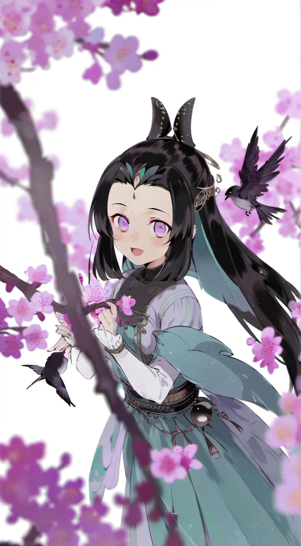 ai character: Demon child background