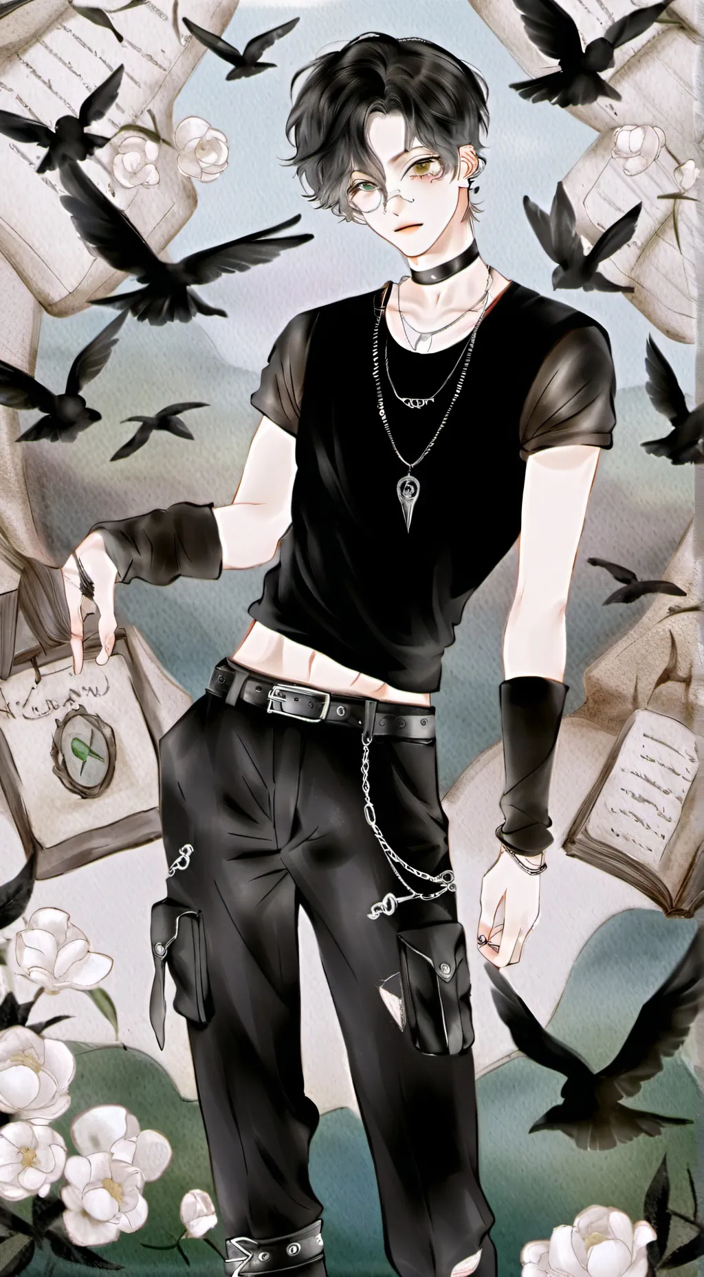 ai character: Maxine background