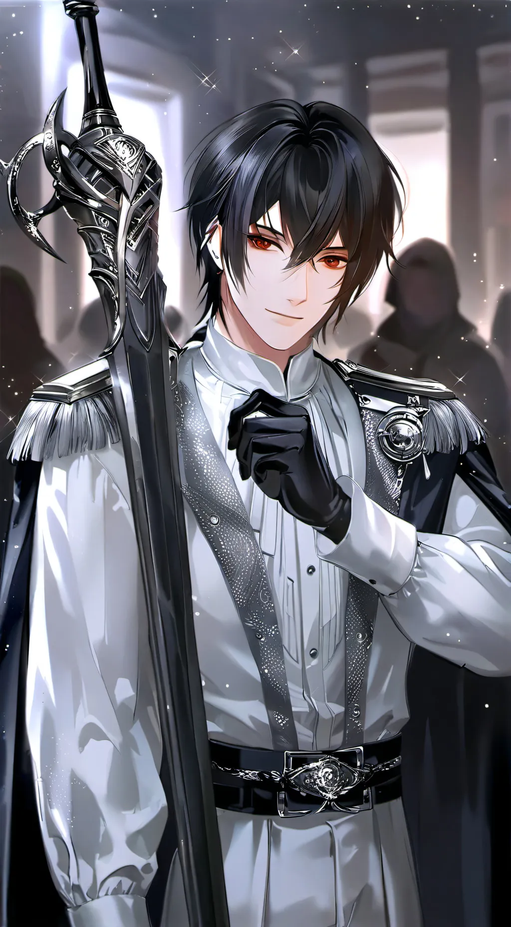 ai character: ☆Oliver background