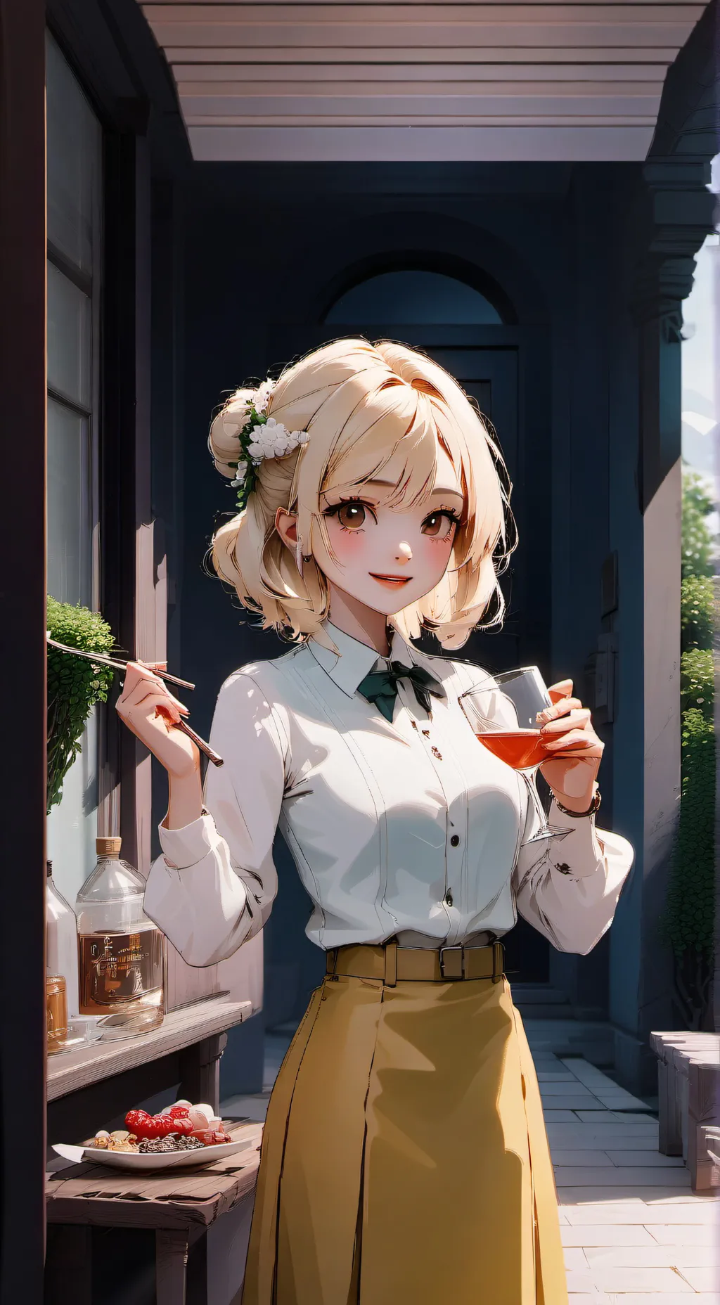 ai character: Zia background