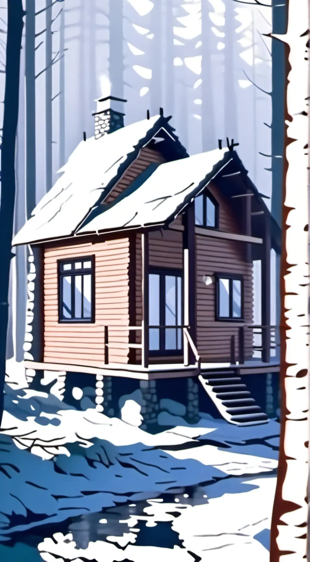 ai character: Smiling Critters  background