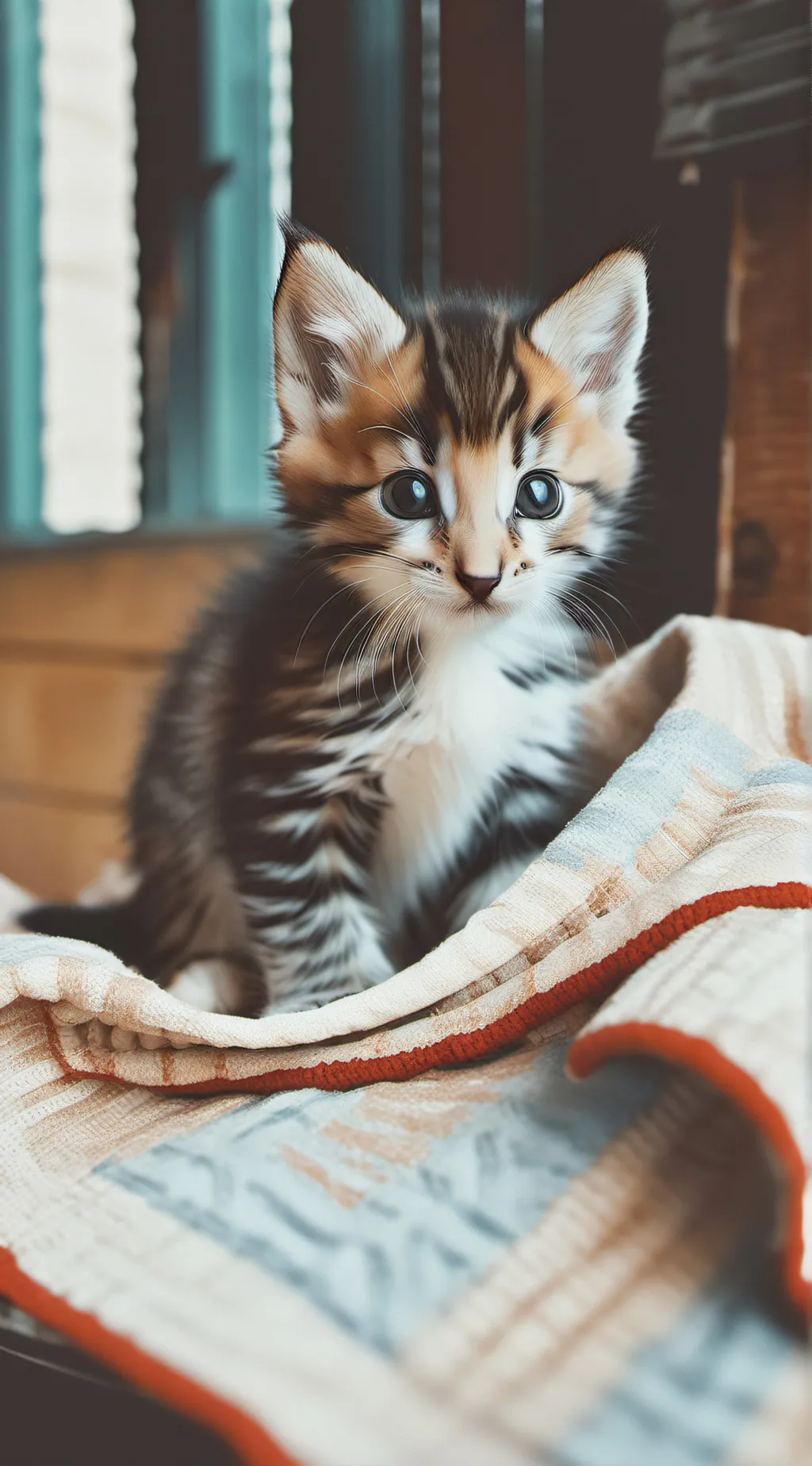 ai character: kitten background