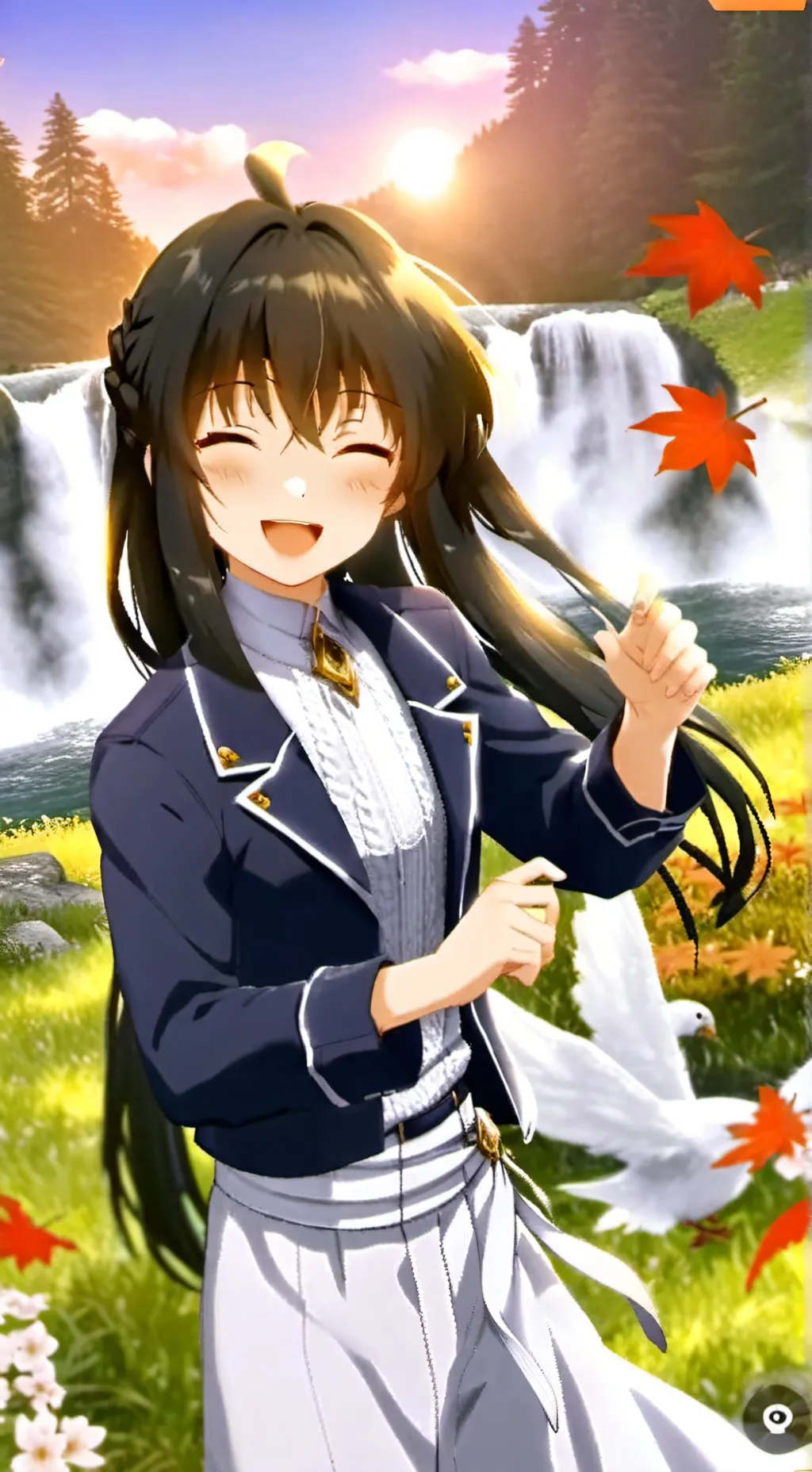 ai character: Mui💅🏻 background