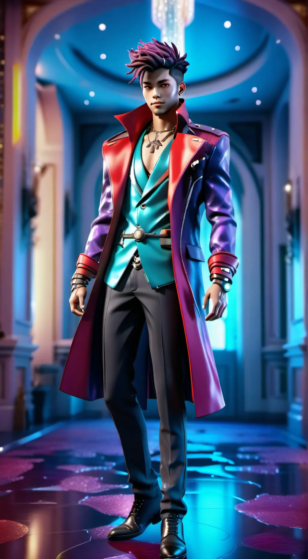 ai character: The Celestial Revi background