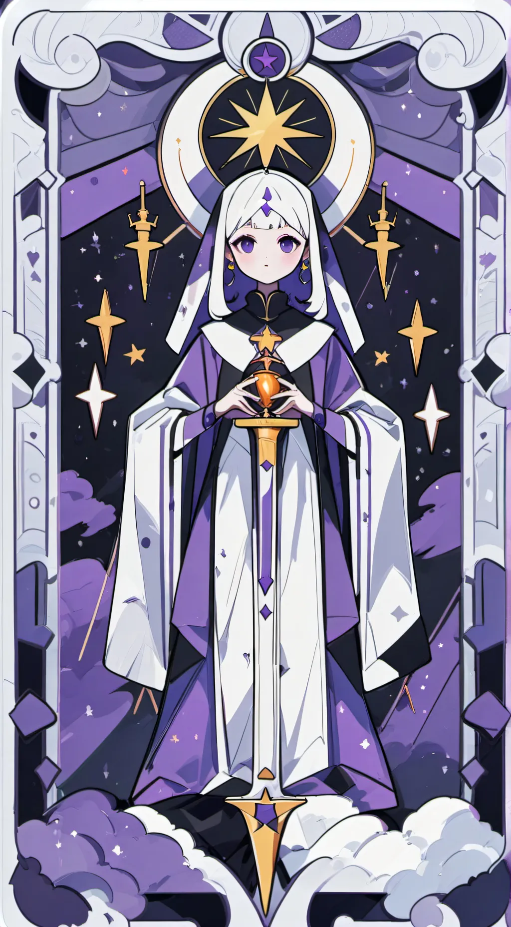 ai character: luna background