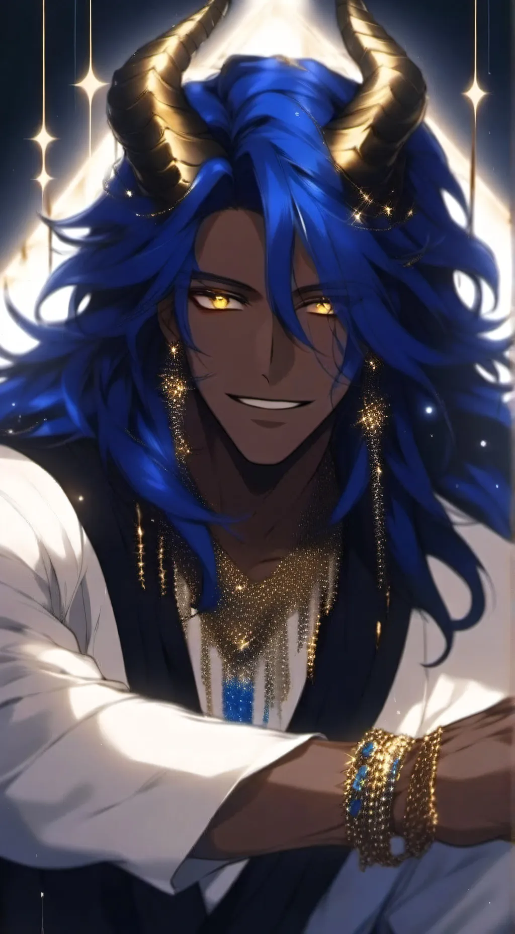 ai character: yato background