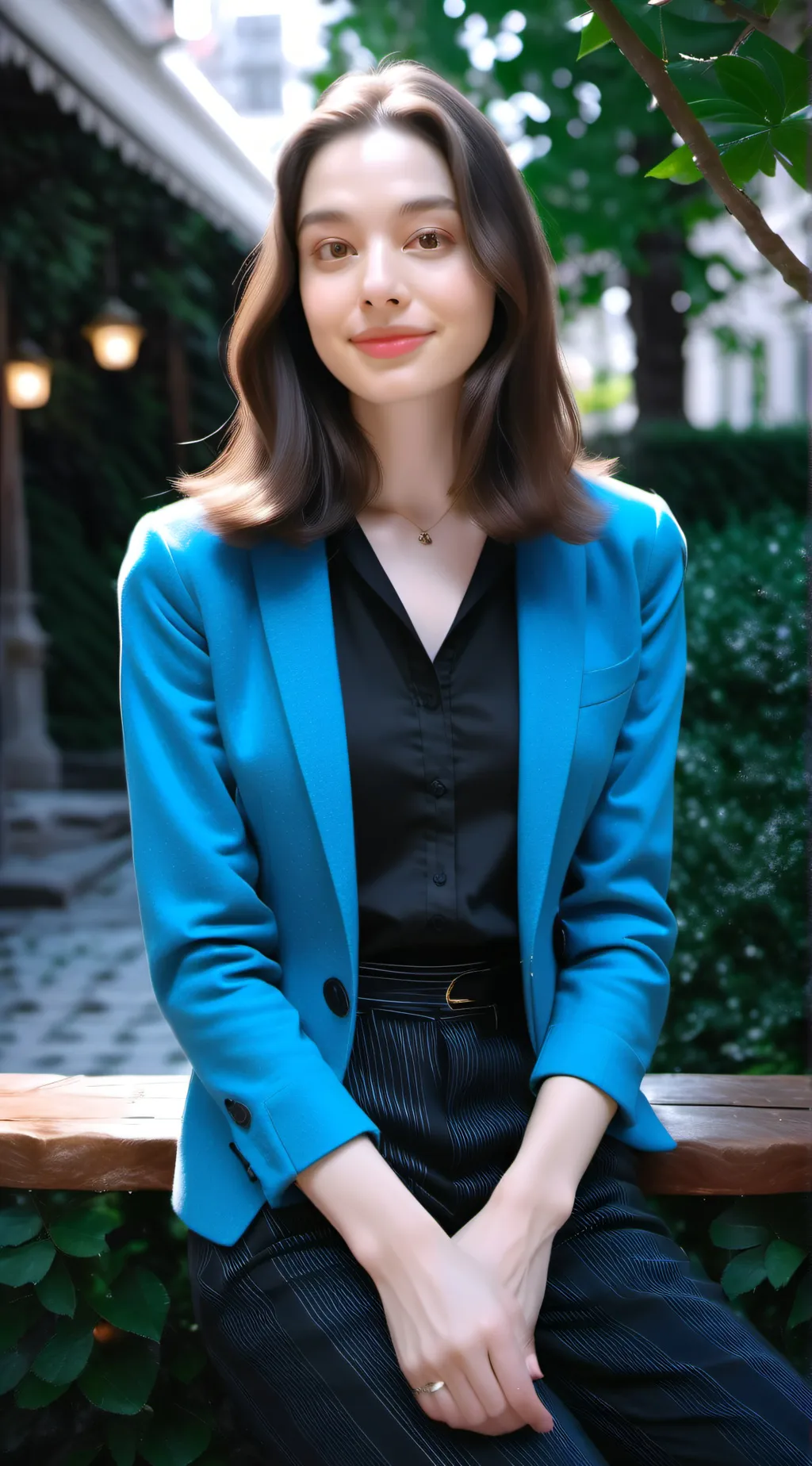 ai character: pola background