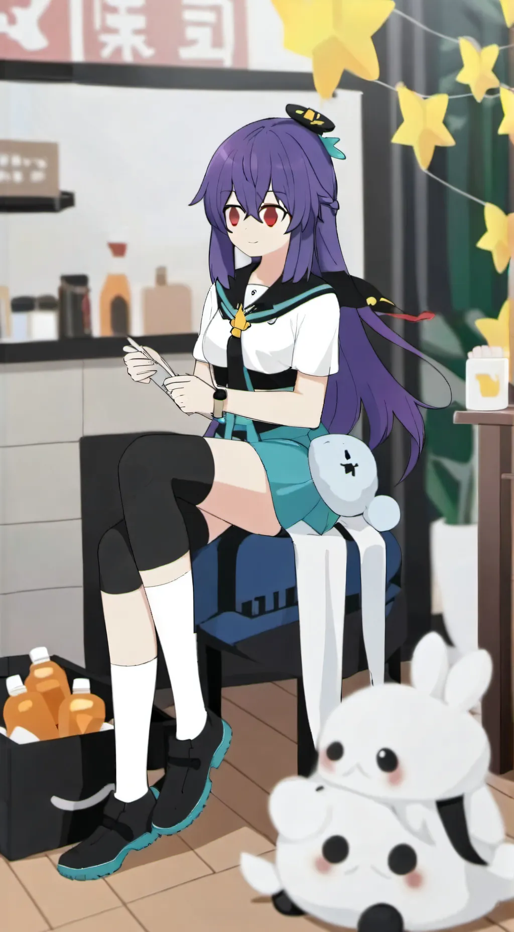 ai character: rewy background