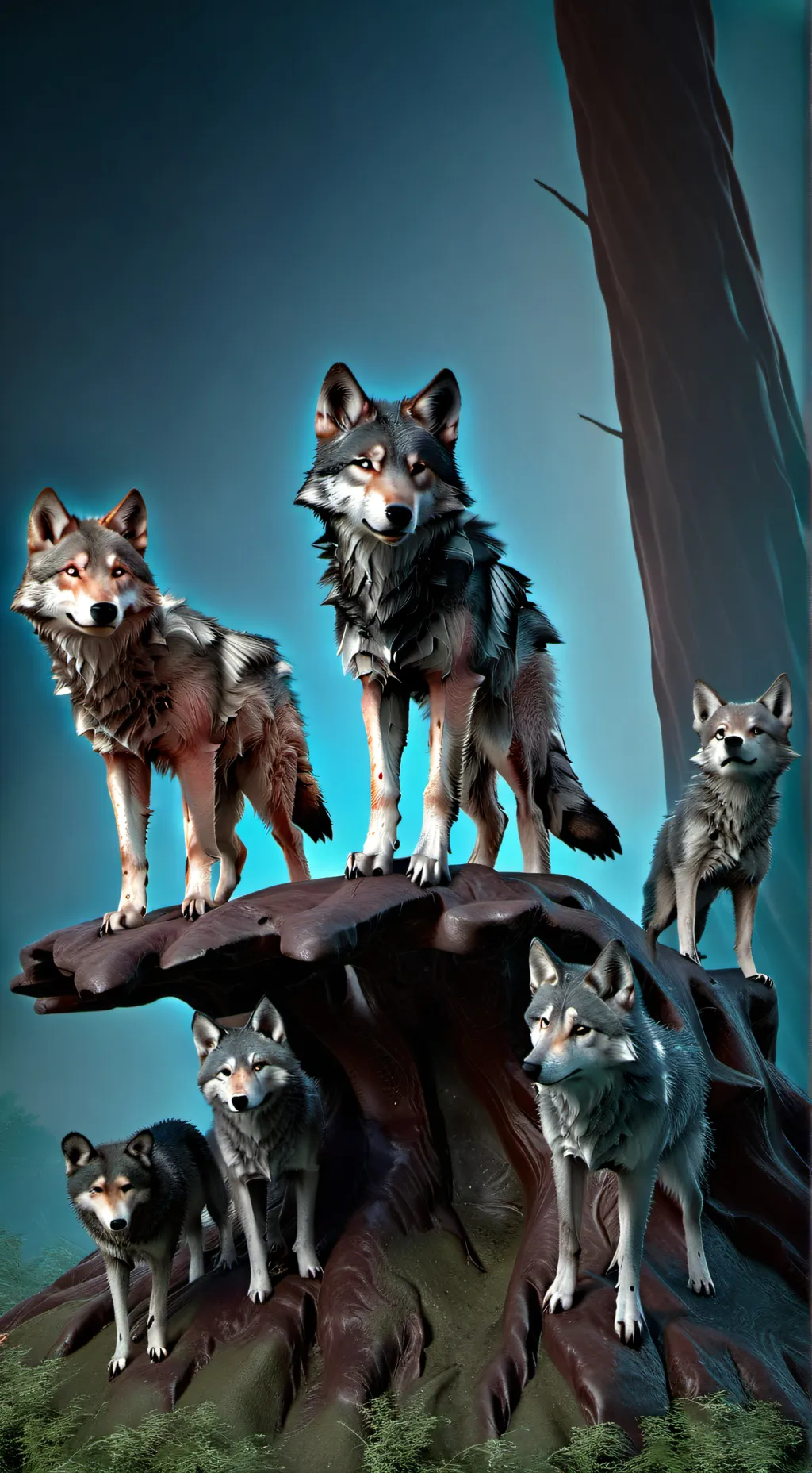 ai character: kuri-dex-layla-kia background