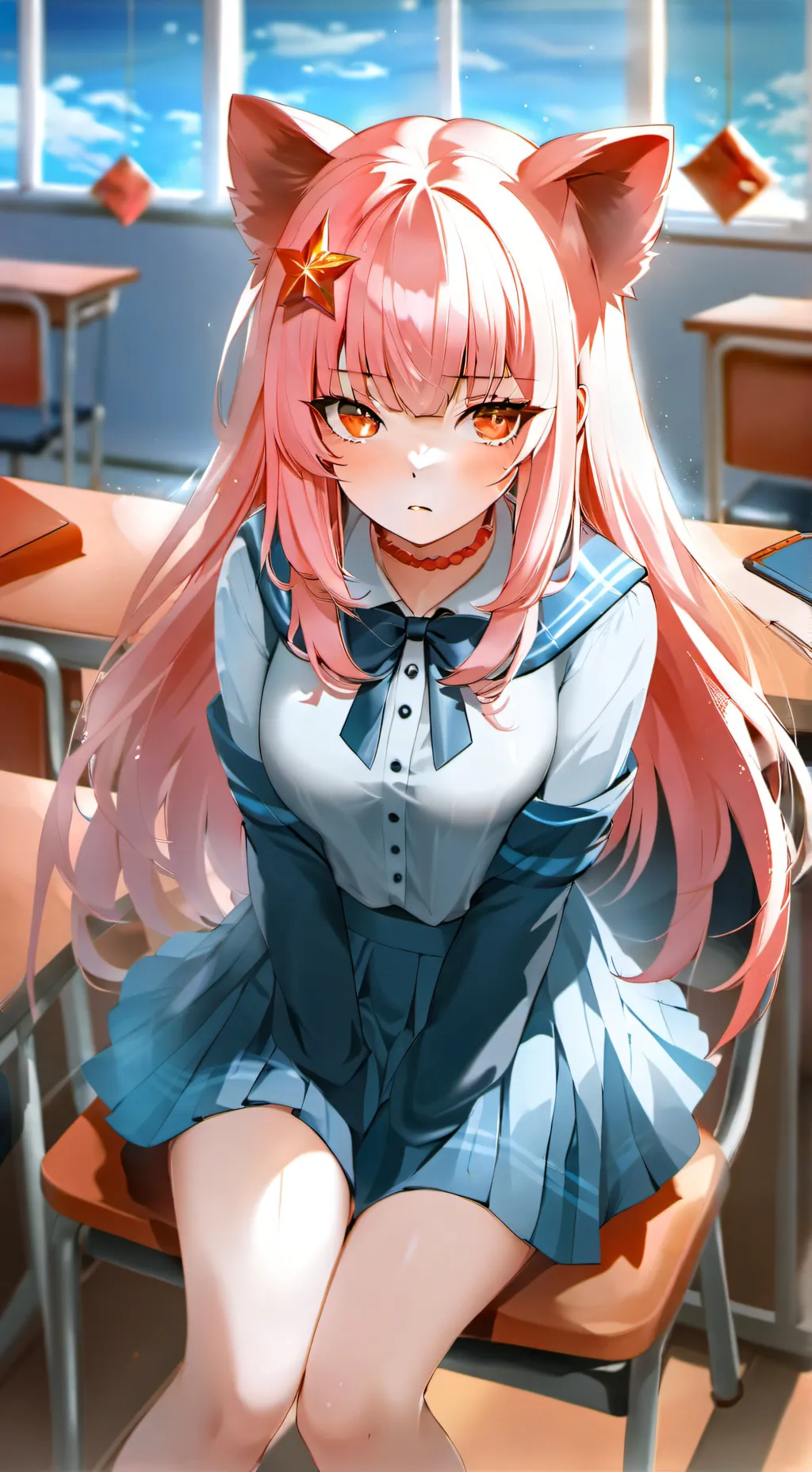 ai character: Ellie background