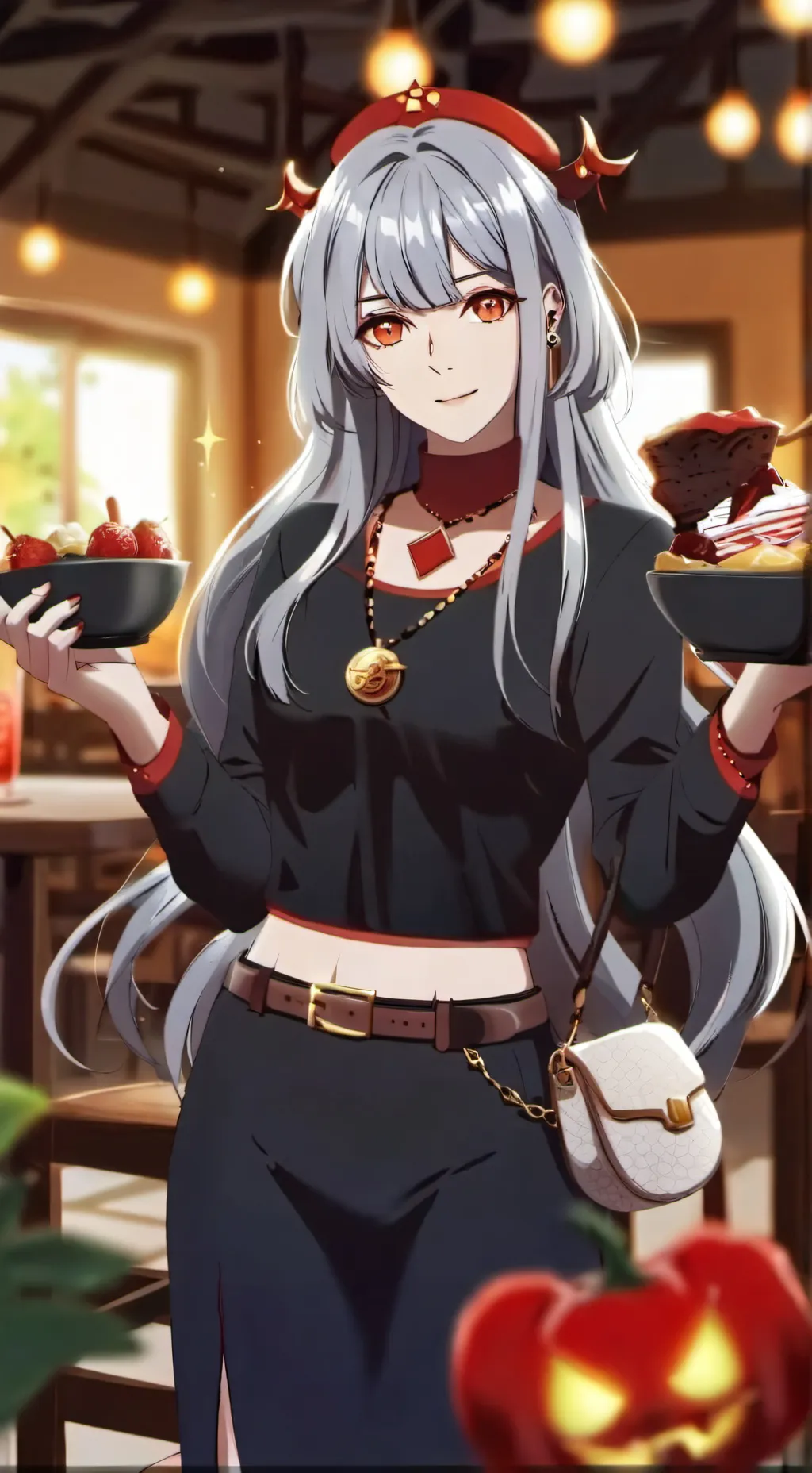 ai character: Annie background