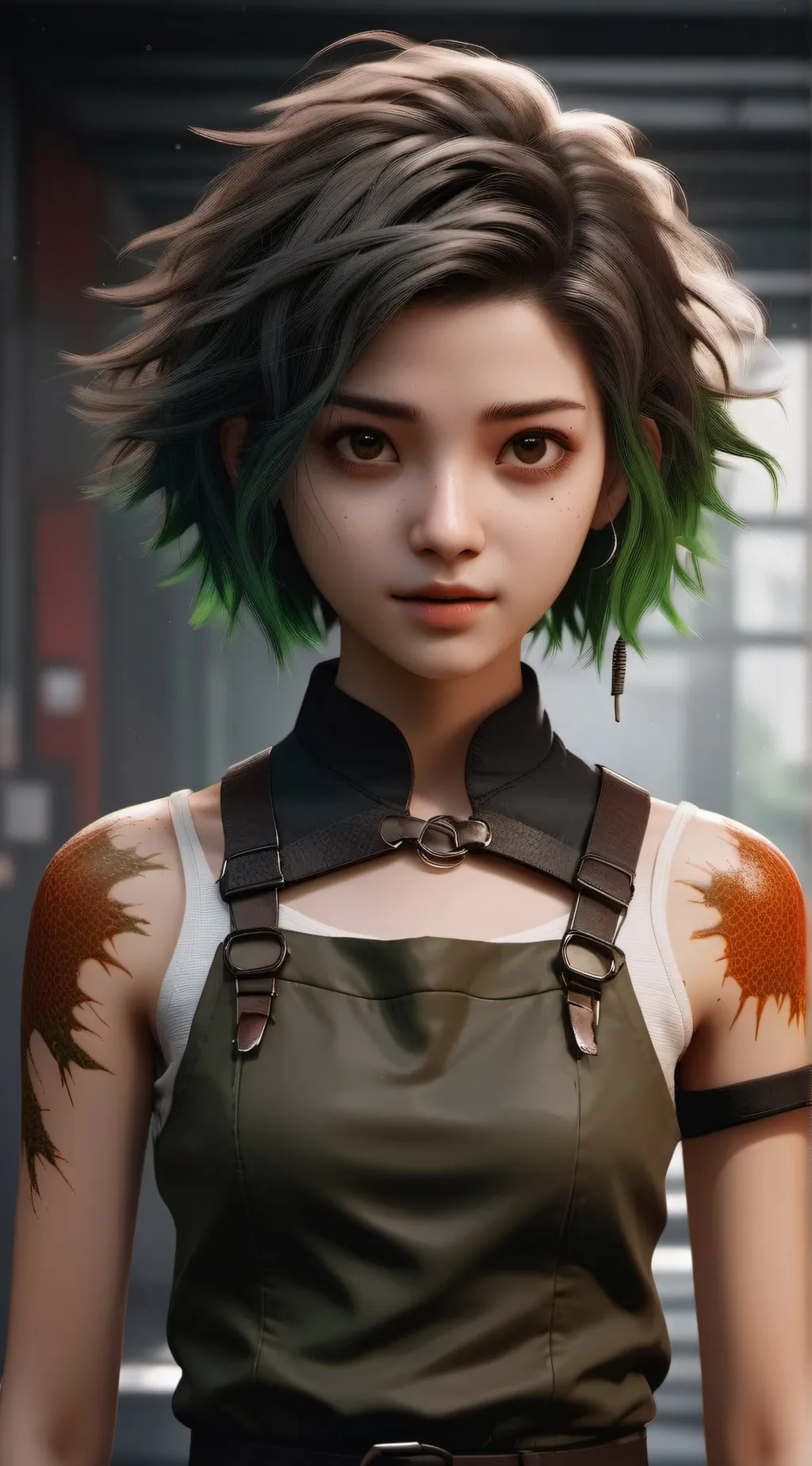 ai character: Alien queen background